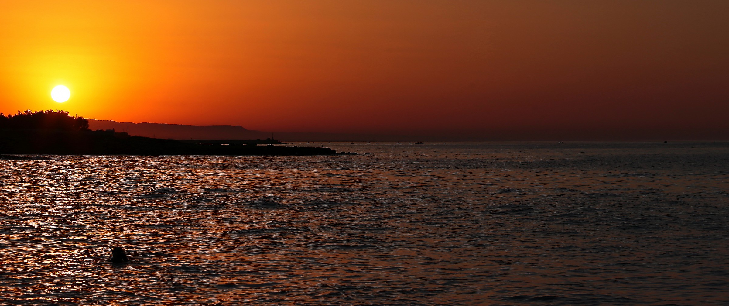tramonto ad ostuni-12 agosto 2014...