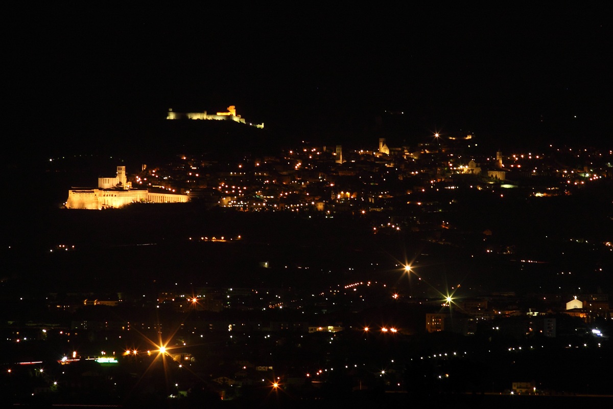 Assisi (Vista da Brufa)...