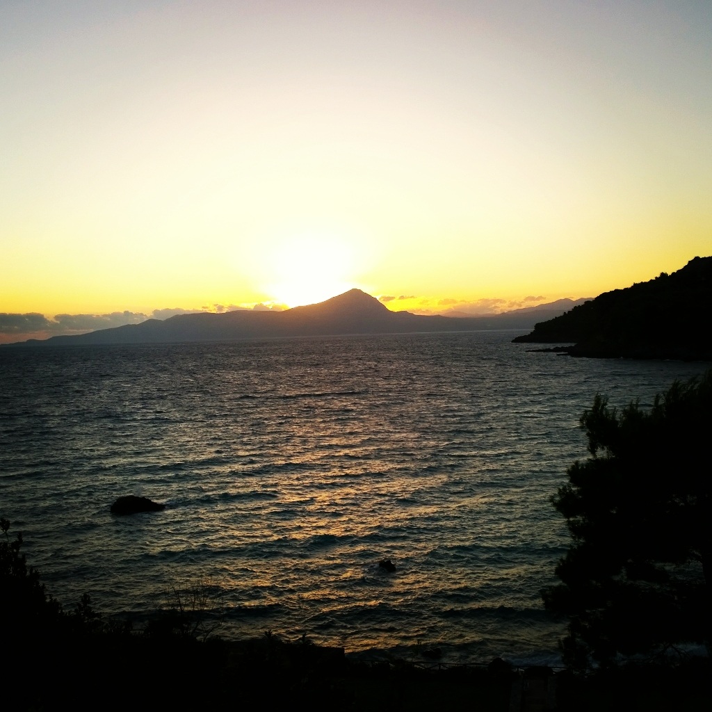 tramonto...