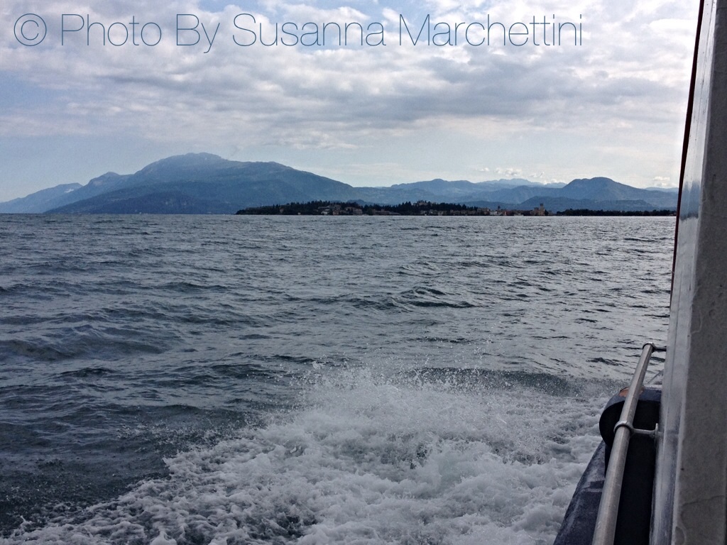 Lago di Garda in barca...