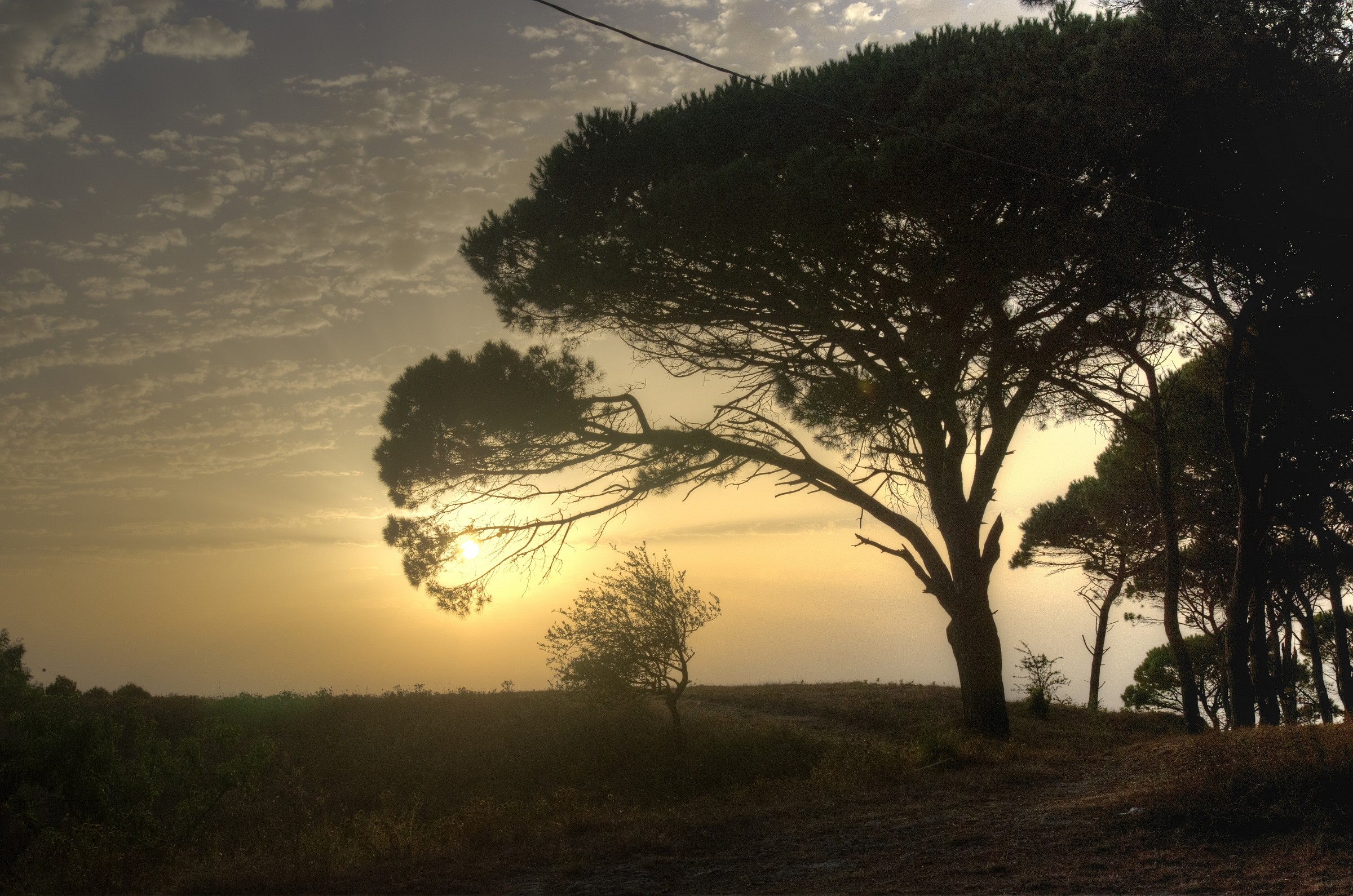 Tramonto...