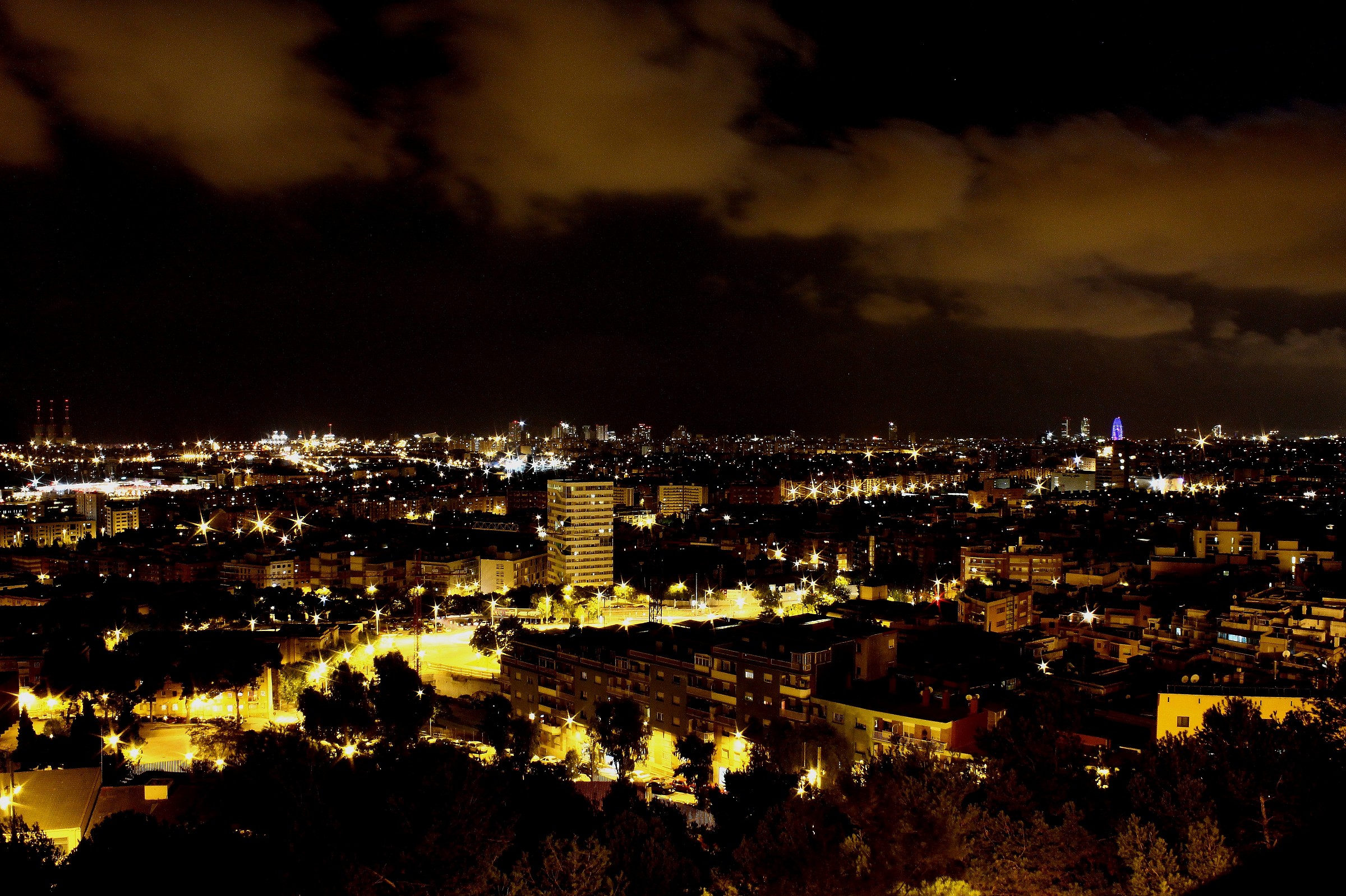 Barcelona at night...
