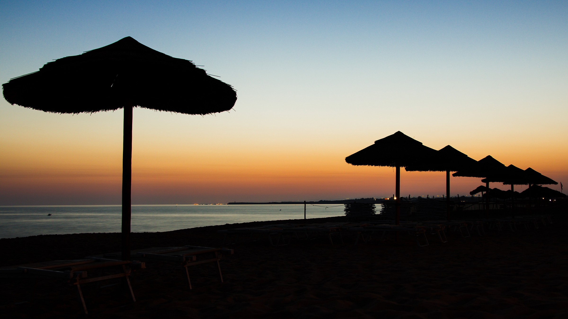 sunset at playa Carratois...