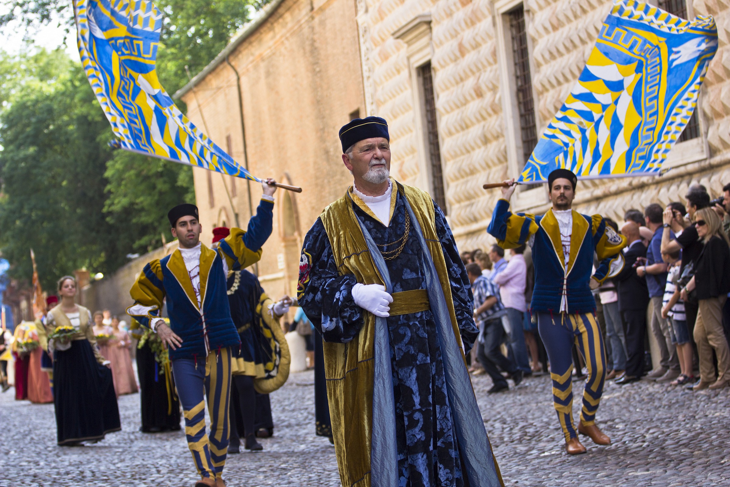 Uomo del palio...