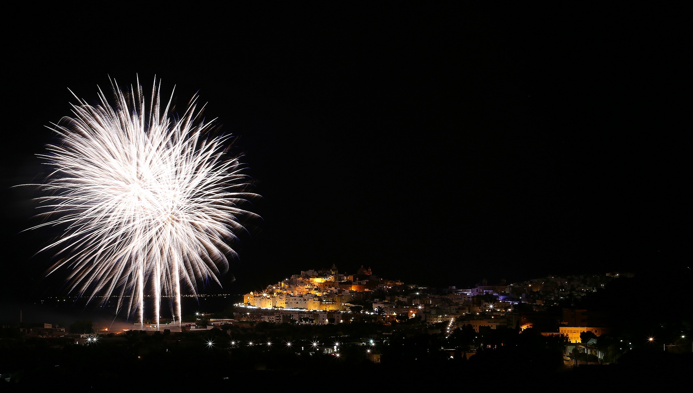 fuoco bianco...