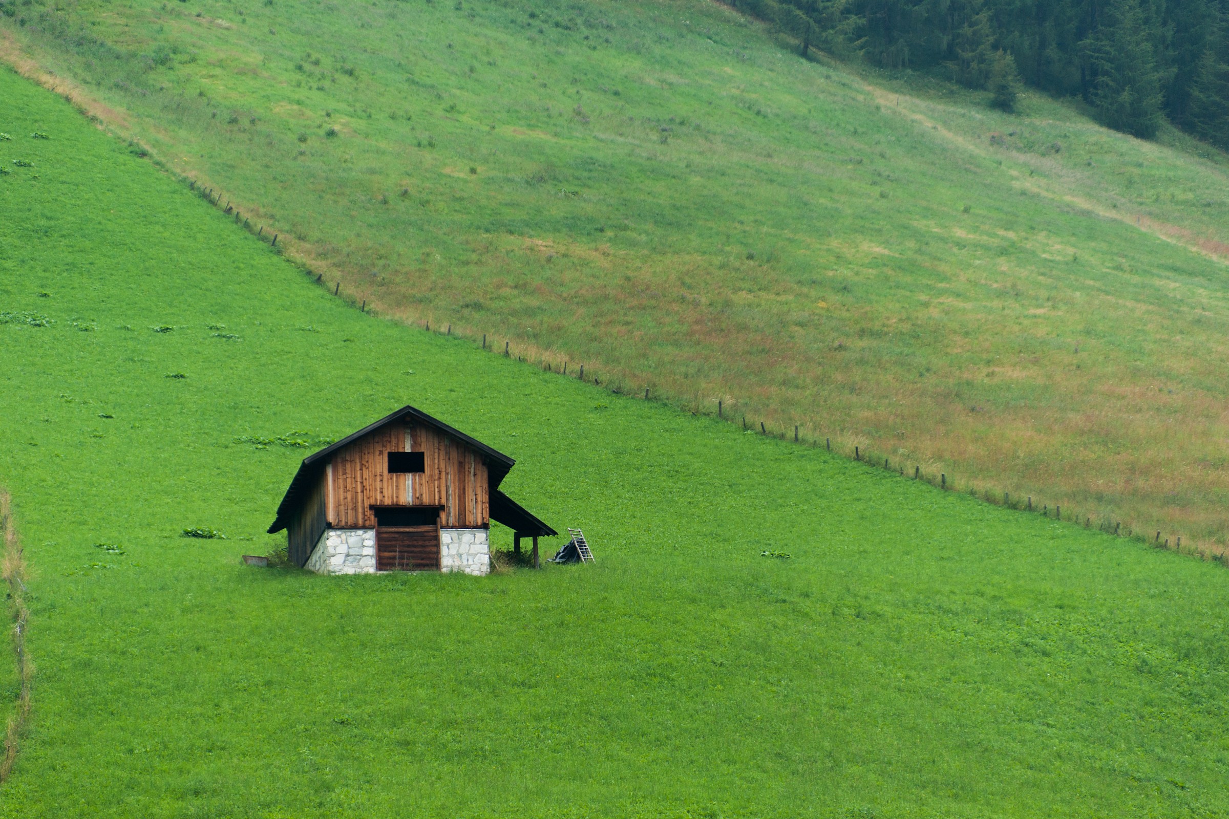 a mountain home in the green mountains of sudtirol...