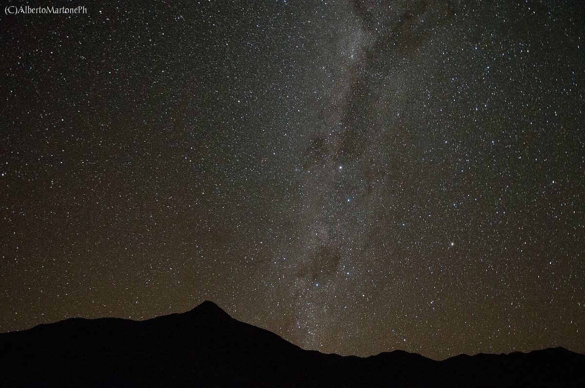 Galassia nel cielo della Namibia...