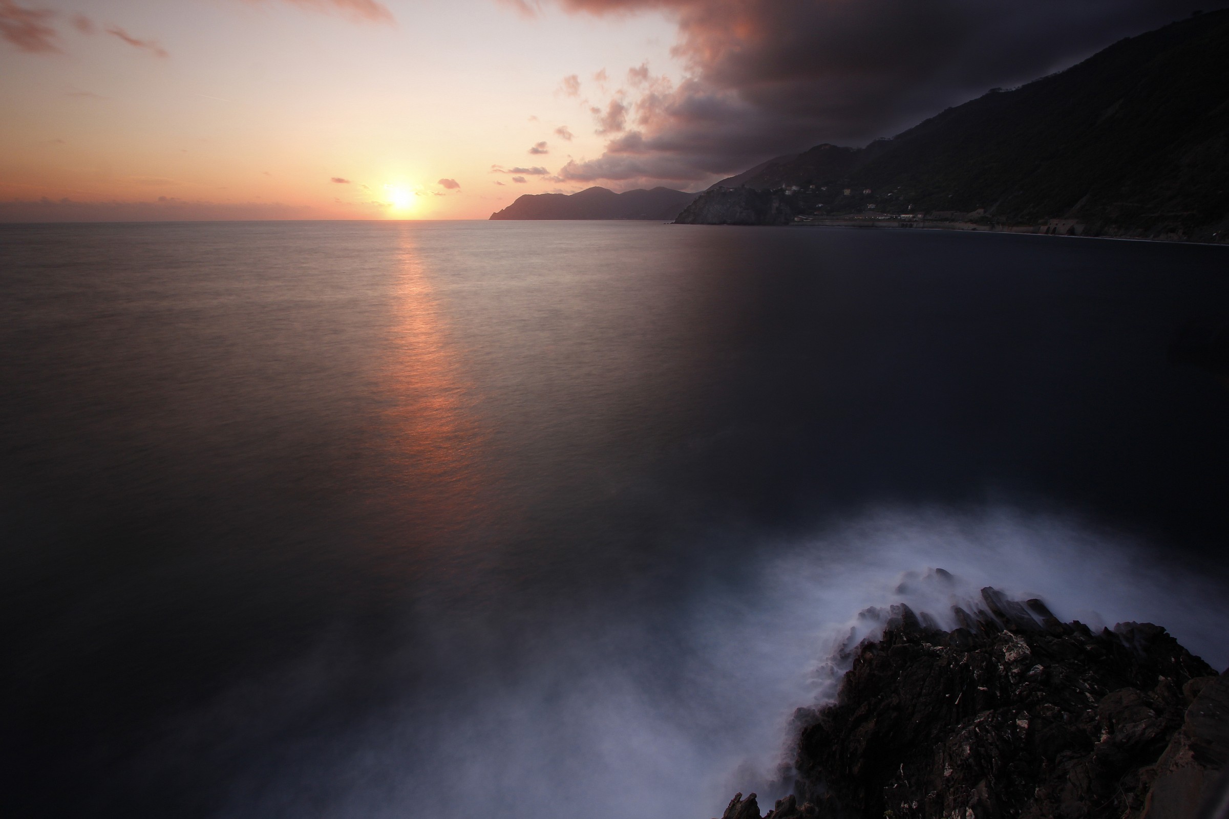 Cinque Terre all'imbrunire...