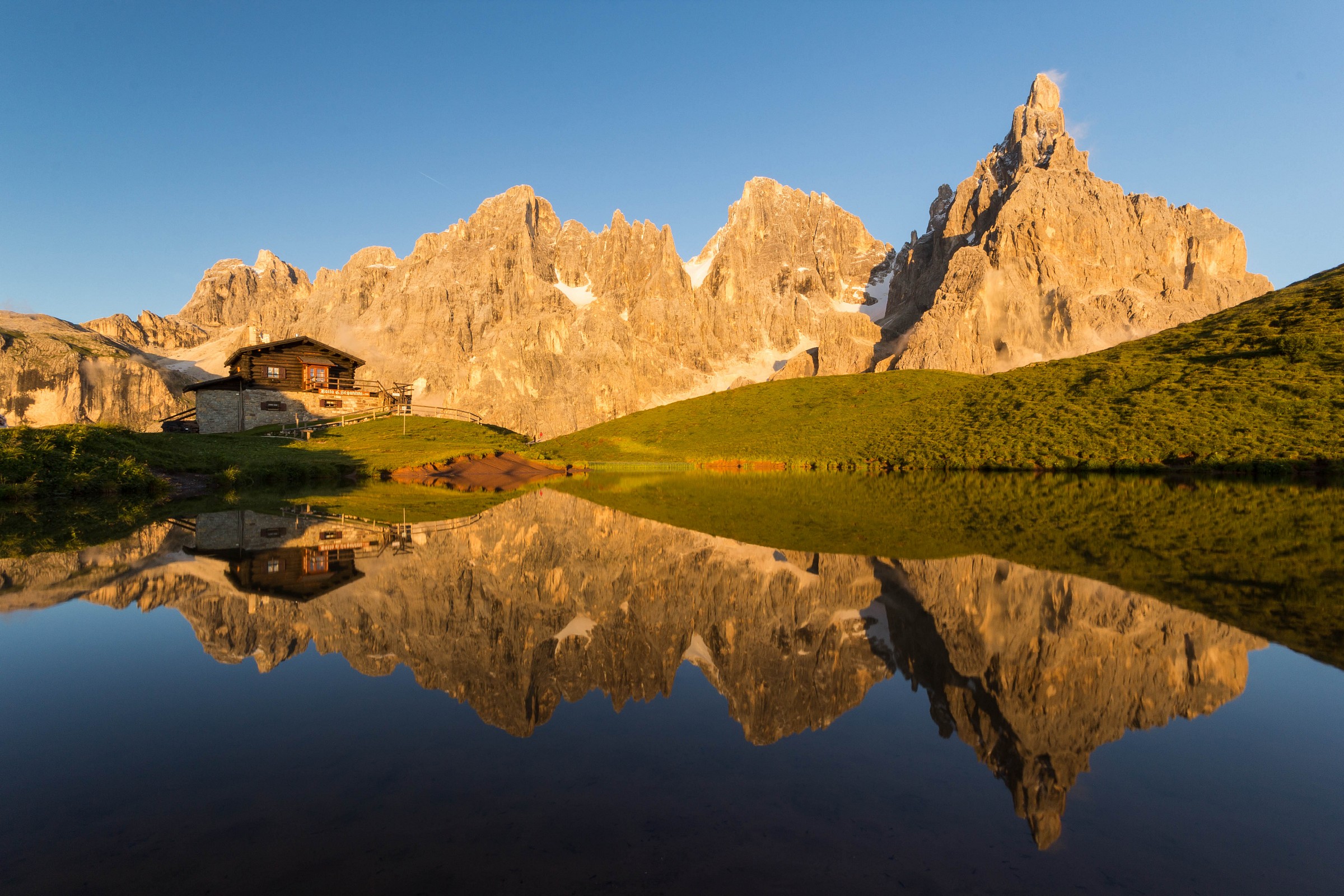 Tramonto con riflesso...