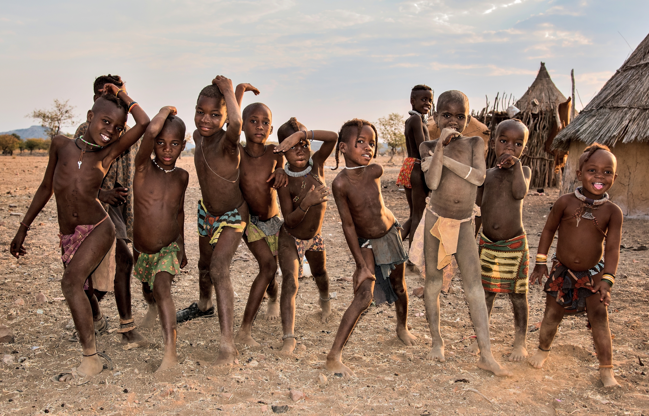 Ovamboland - Bambini Himba...