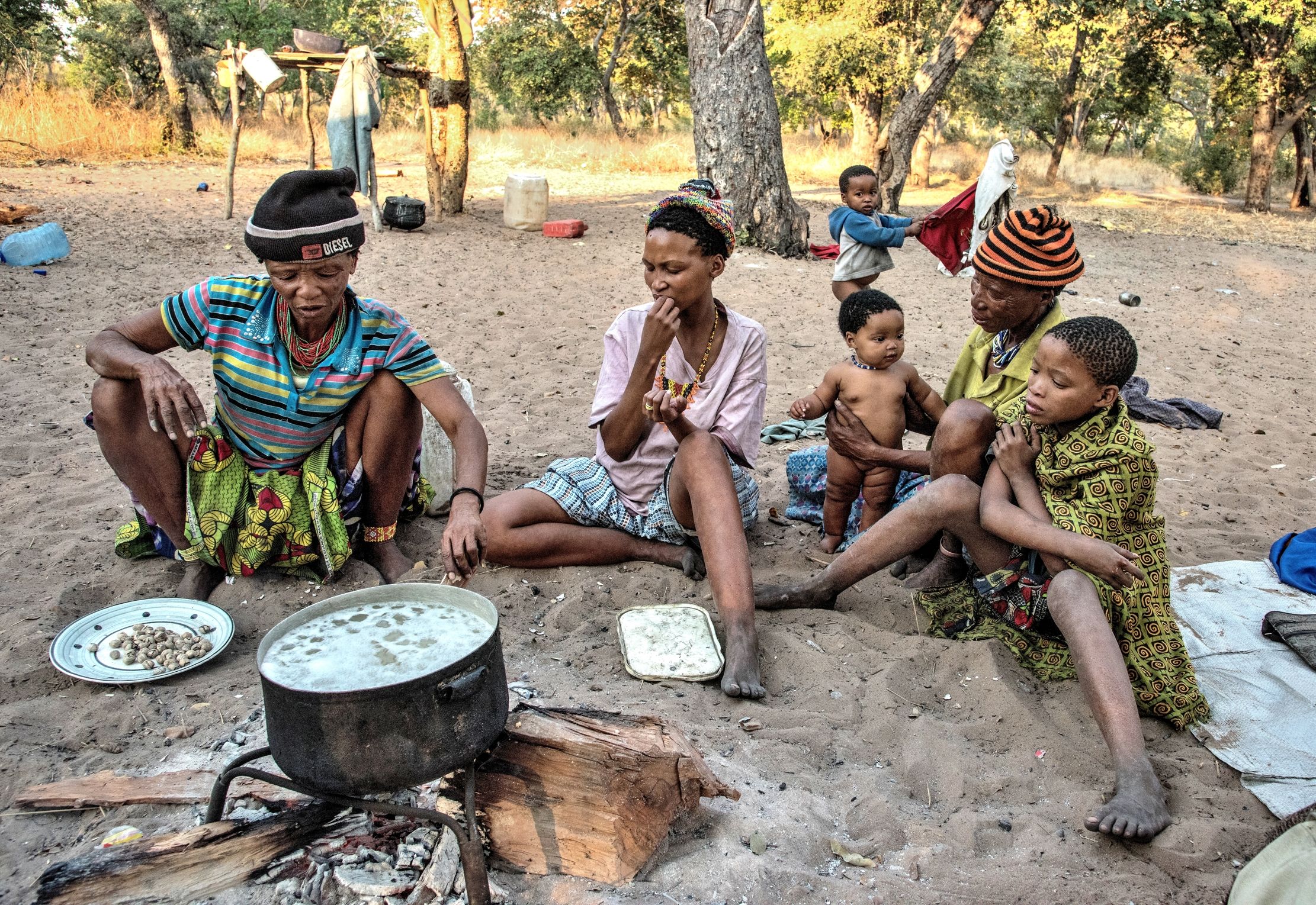 Bushmanland - Kitchen at the Village Bushman...