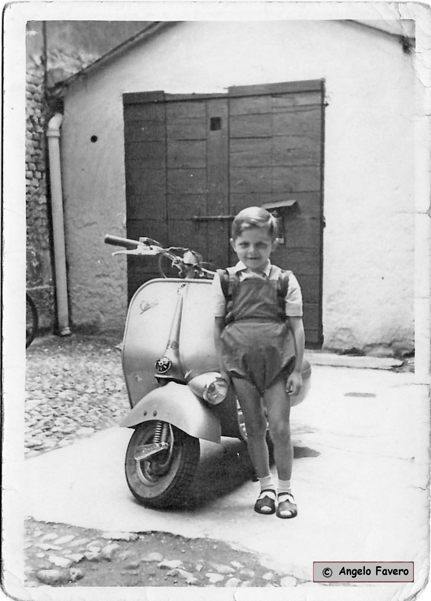 Angelo a tre anni...