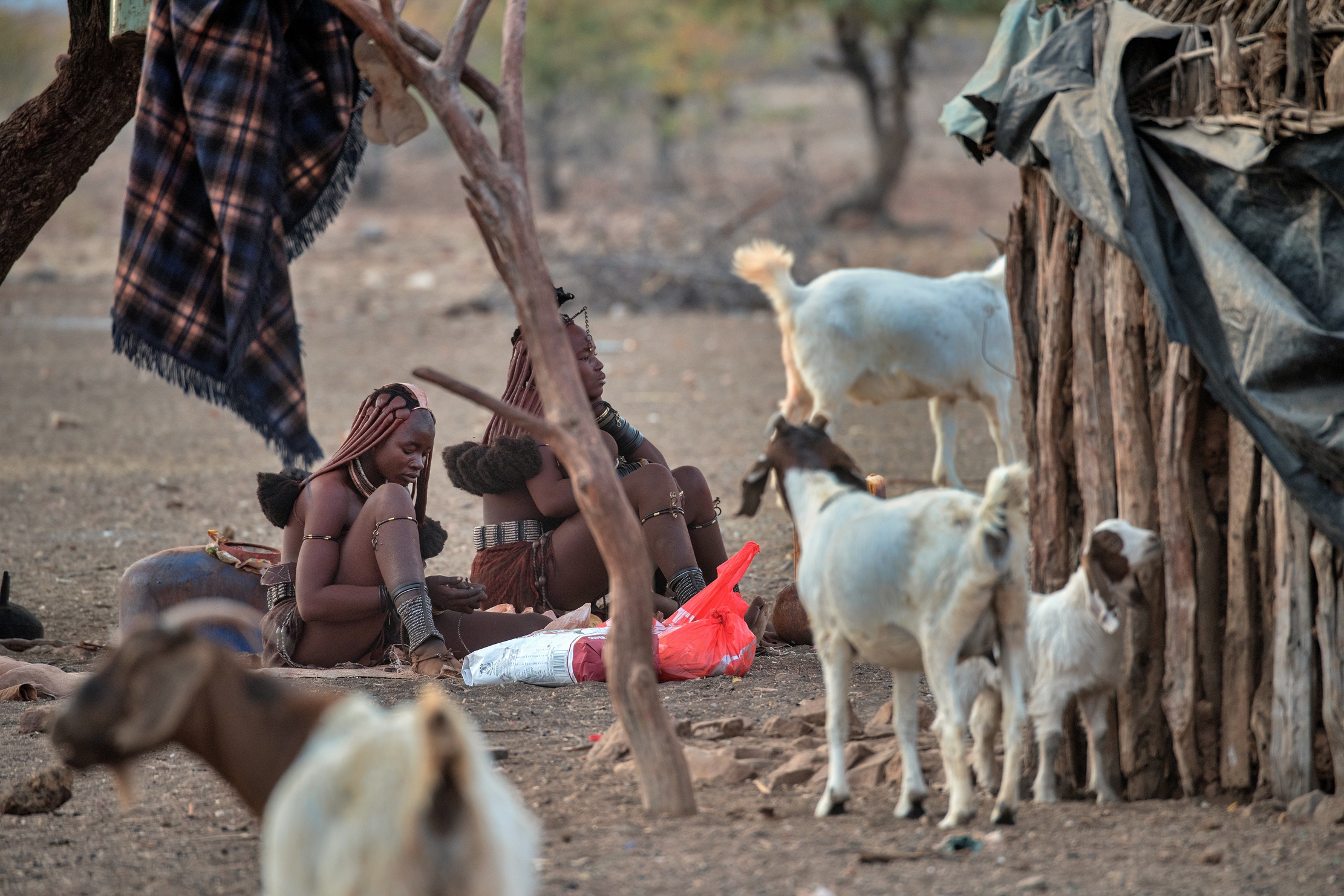 Ovamboland - Villaggio Himba...