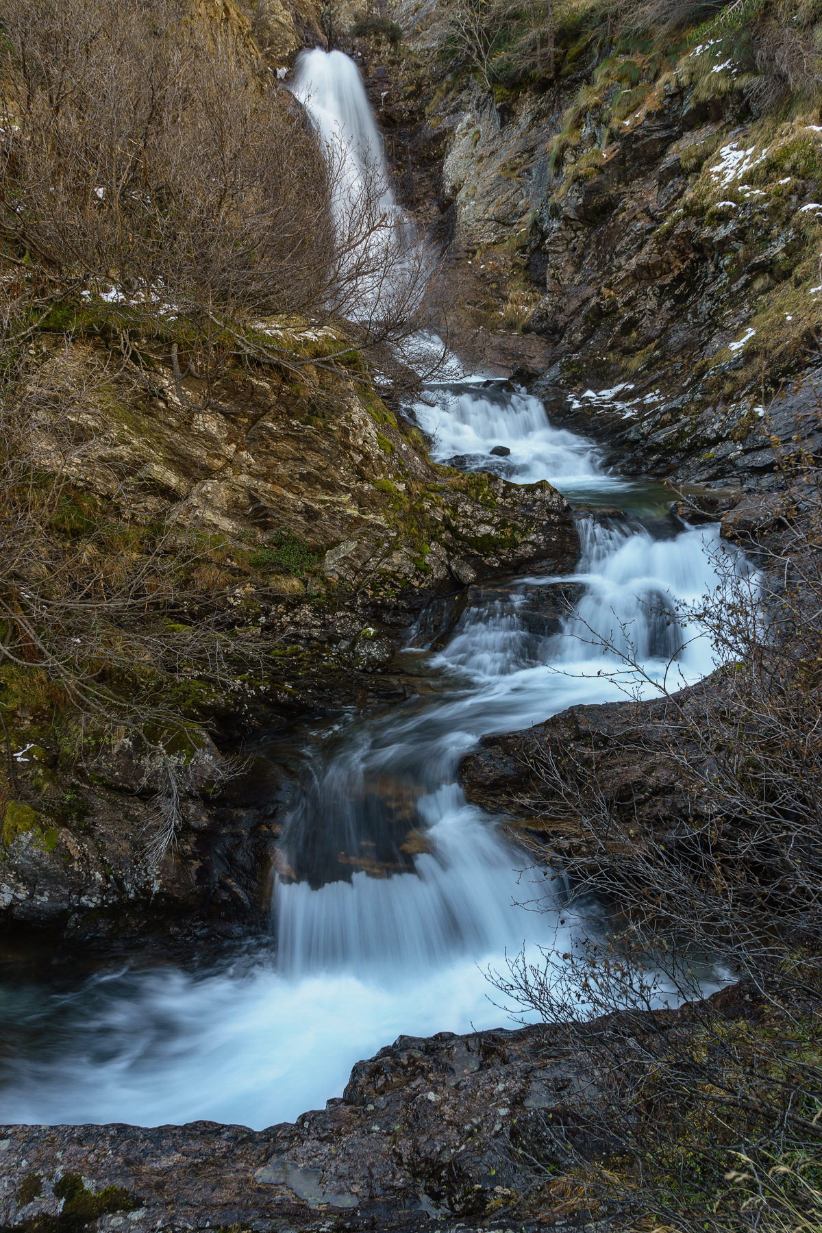 Waterfall in Val Grosina...
