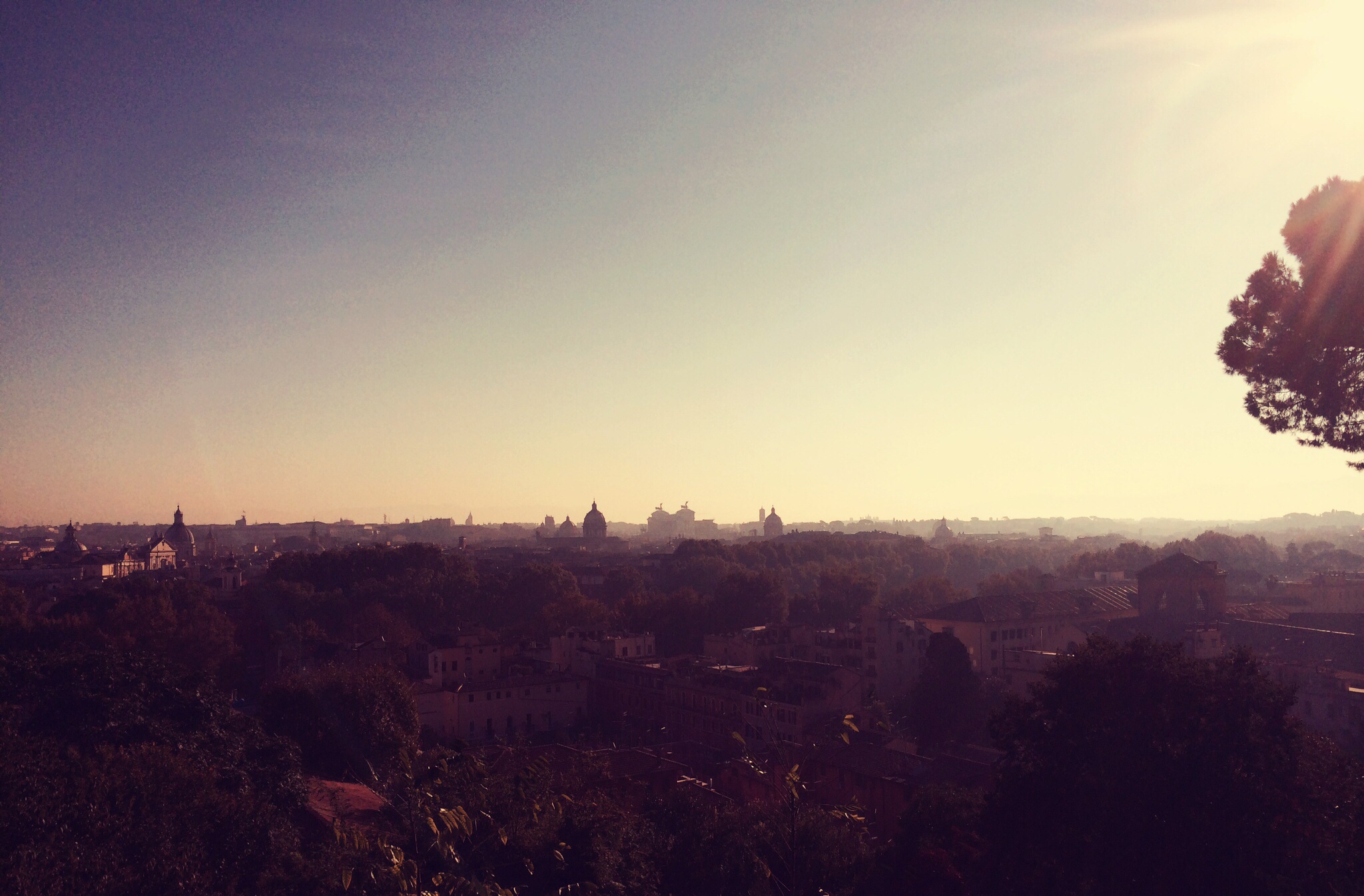 Panorama di Roma...
