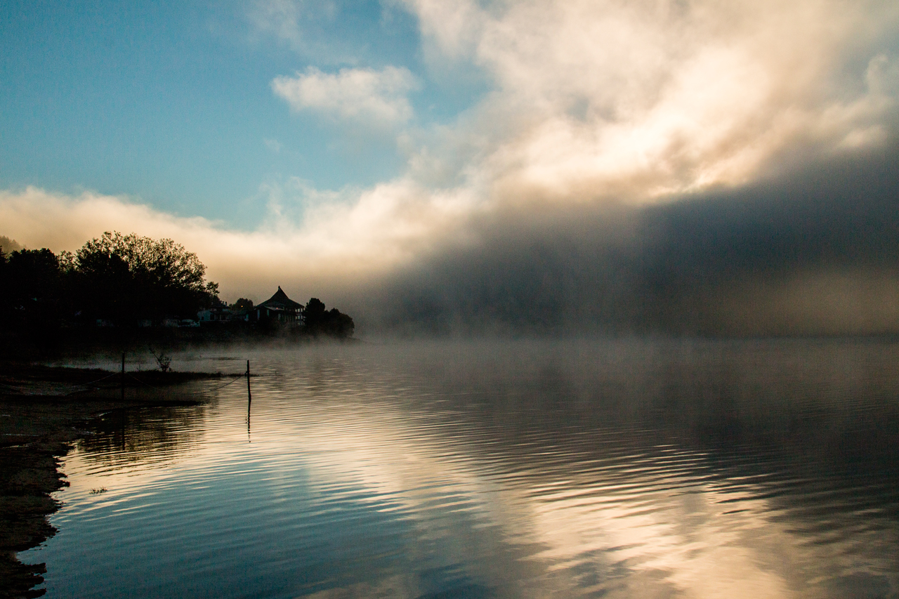 dawn on the lake...
