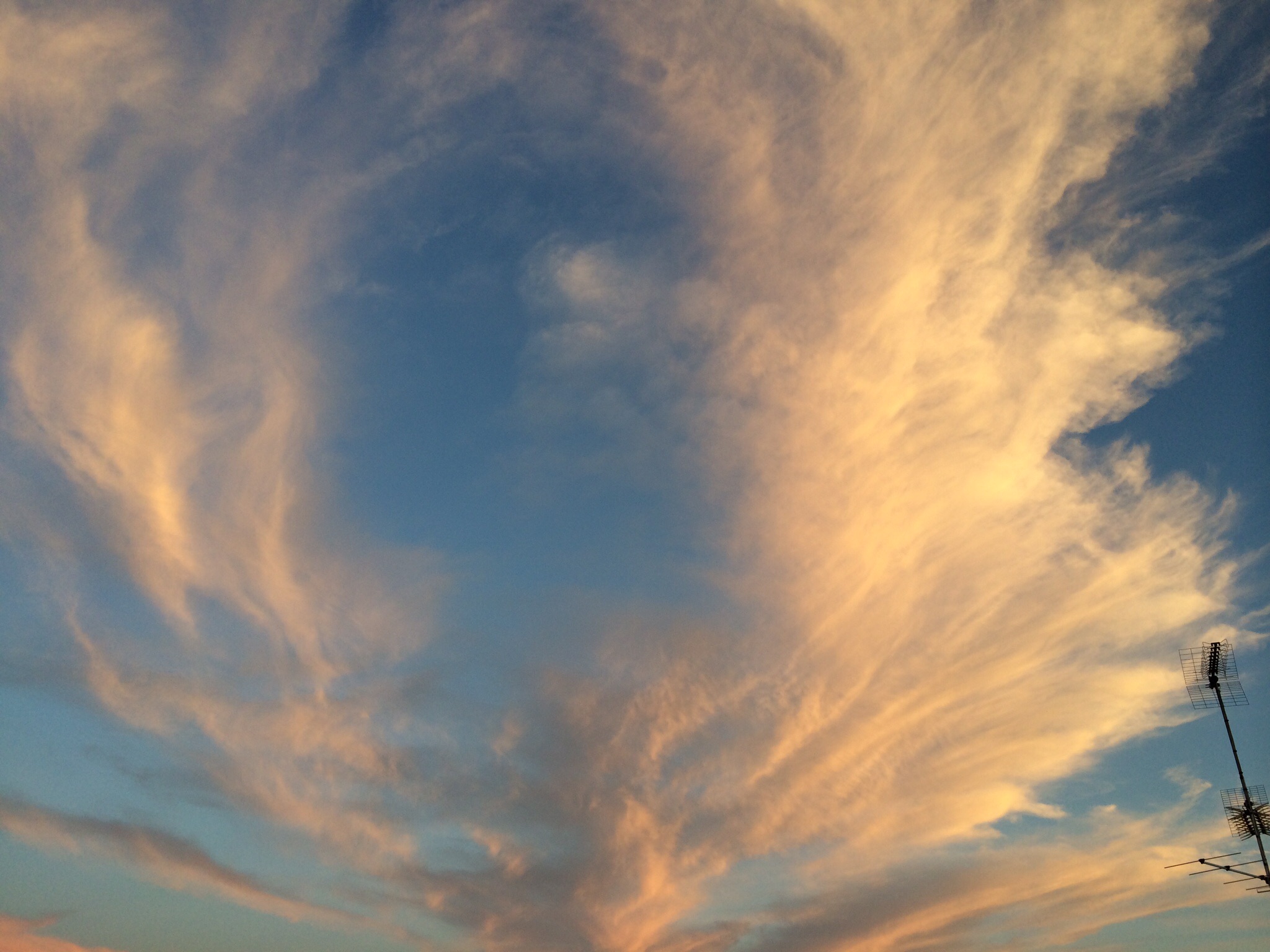 Sunset...
