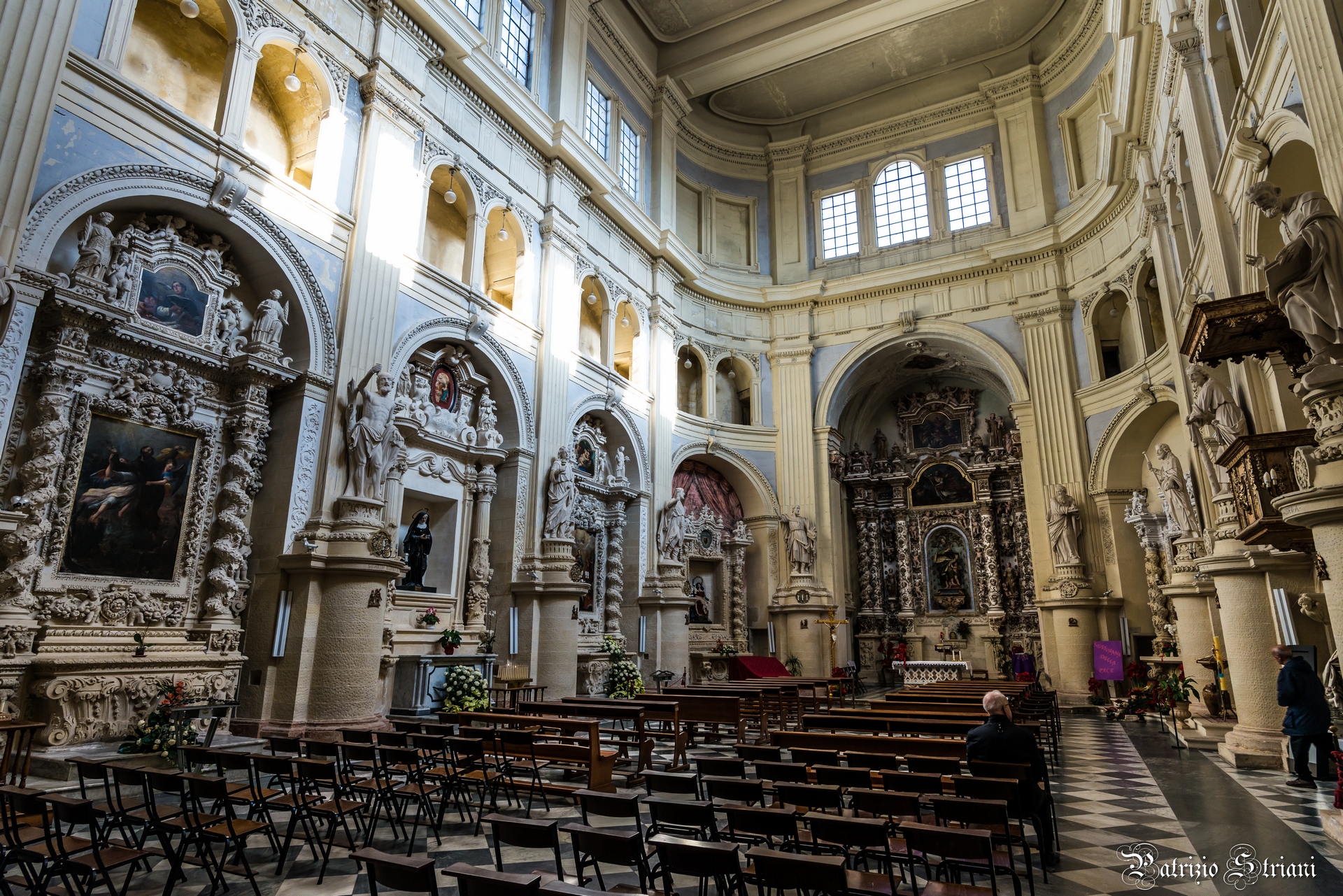 Lecce, the church of St. Matthew...