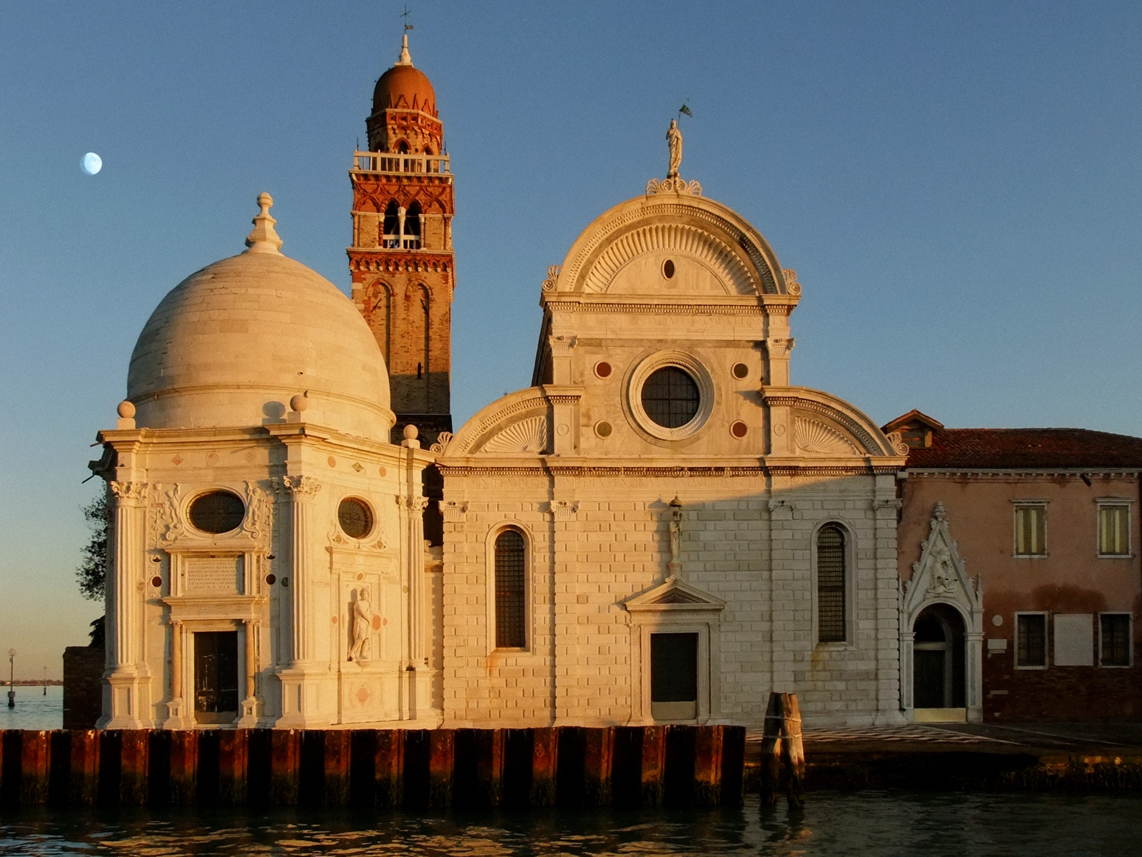 San Michele in Isola, at sunset...