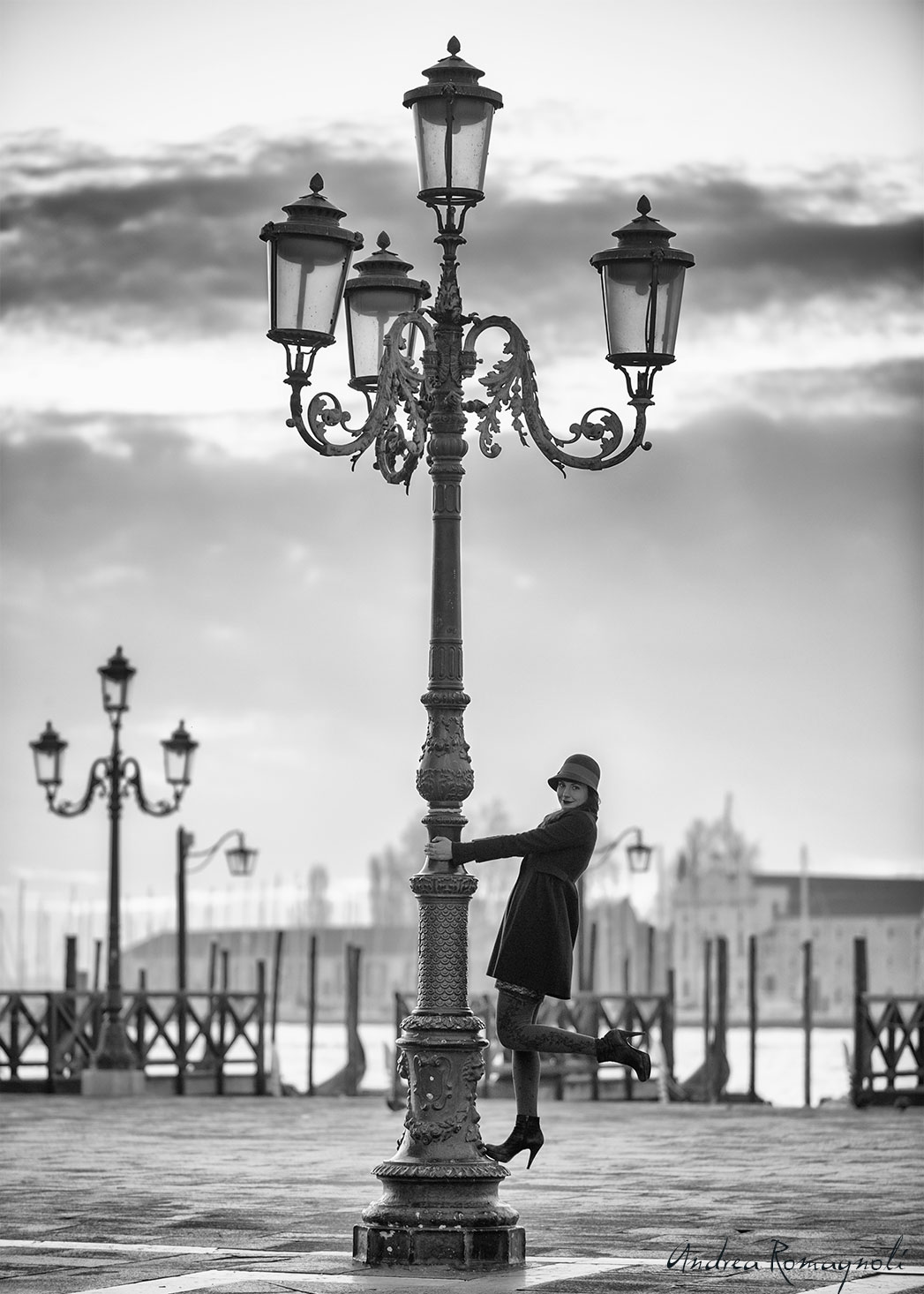 Streetlights in Venice...
