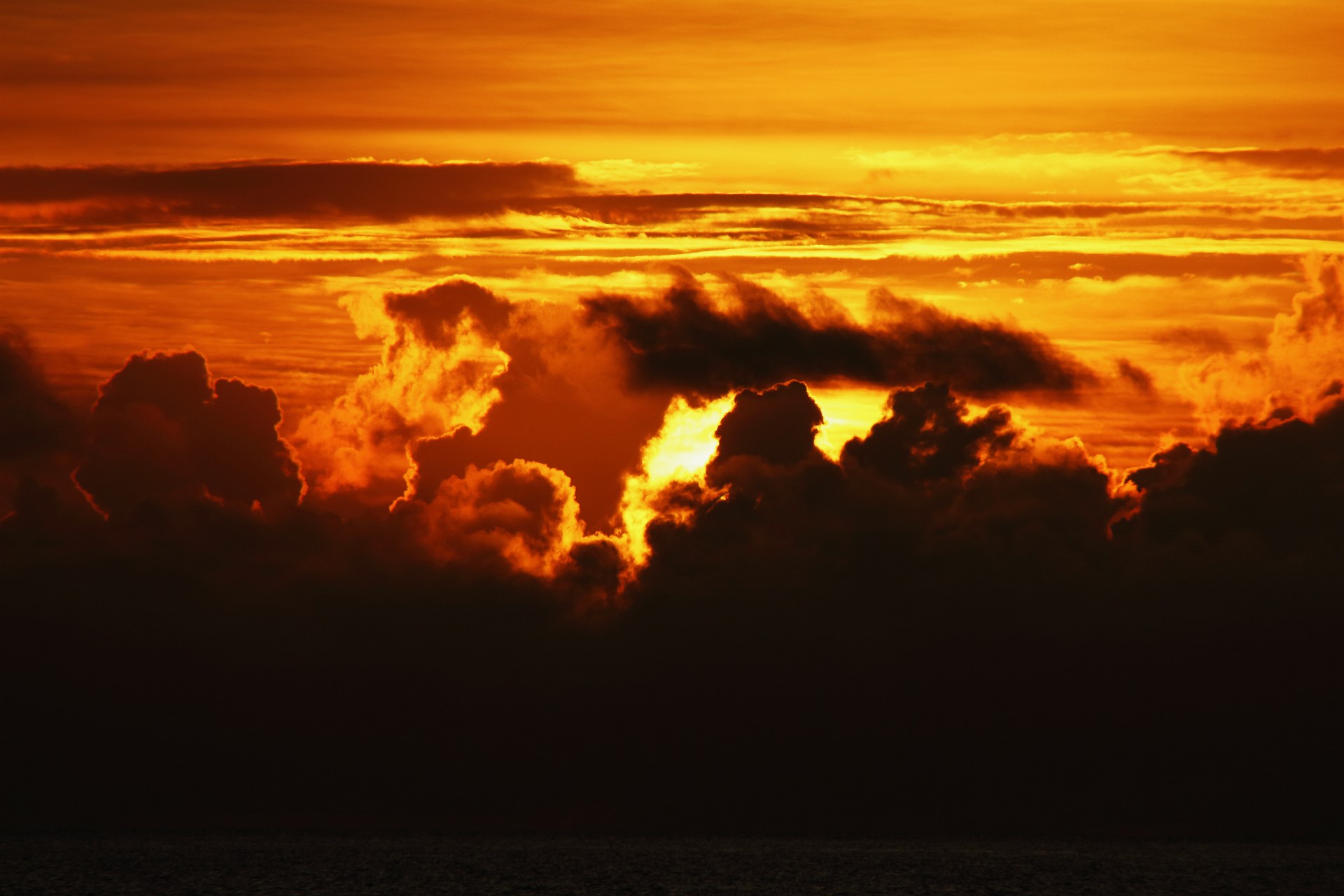 tramonto a Mauritius...