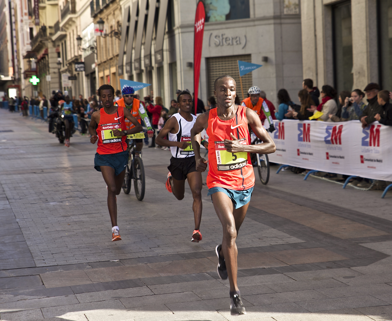 Madrid marathon...