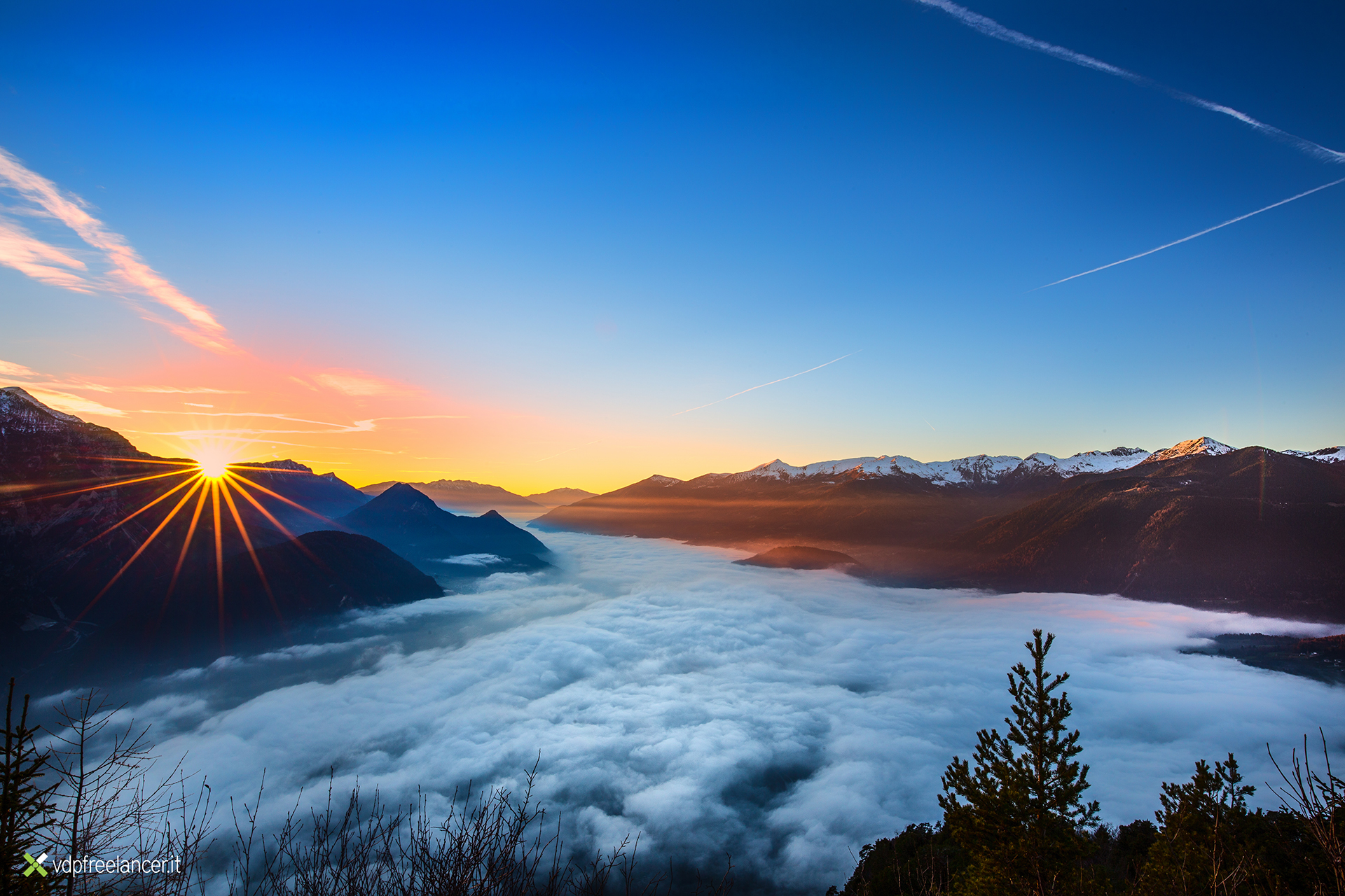Carpet of clouds...