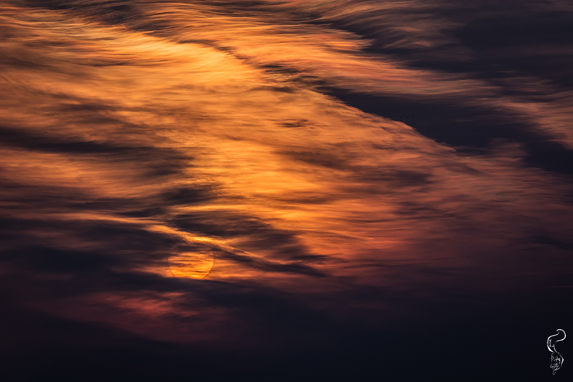 Clouds .... only the beautiful clouds at sunset...