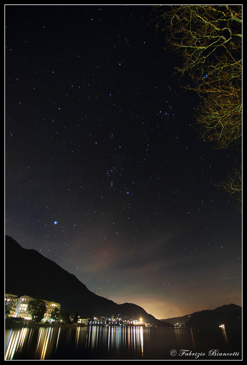 Notturno sul Lago d'Orta...