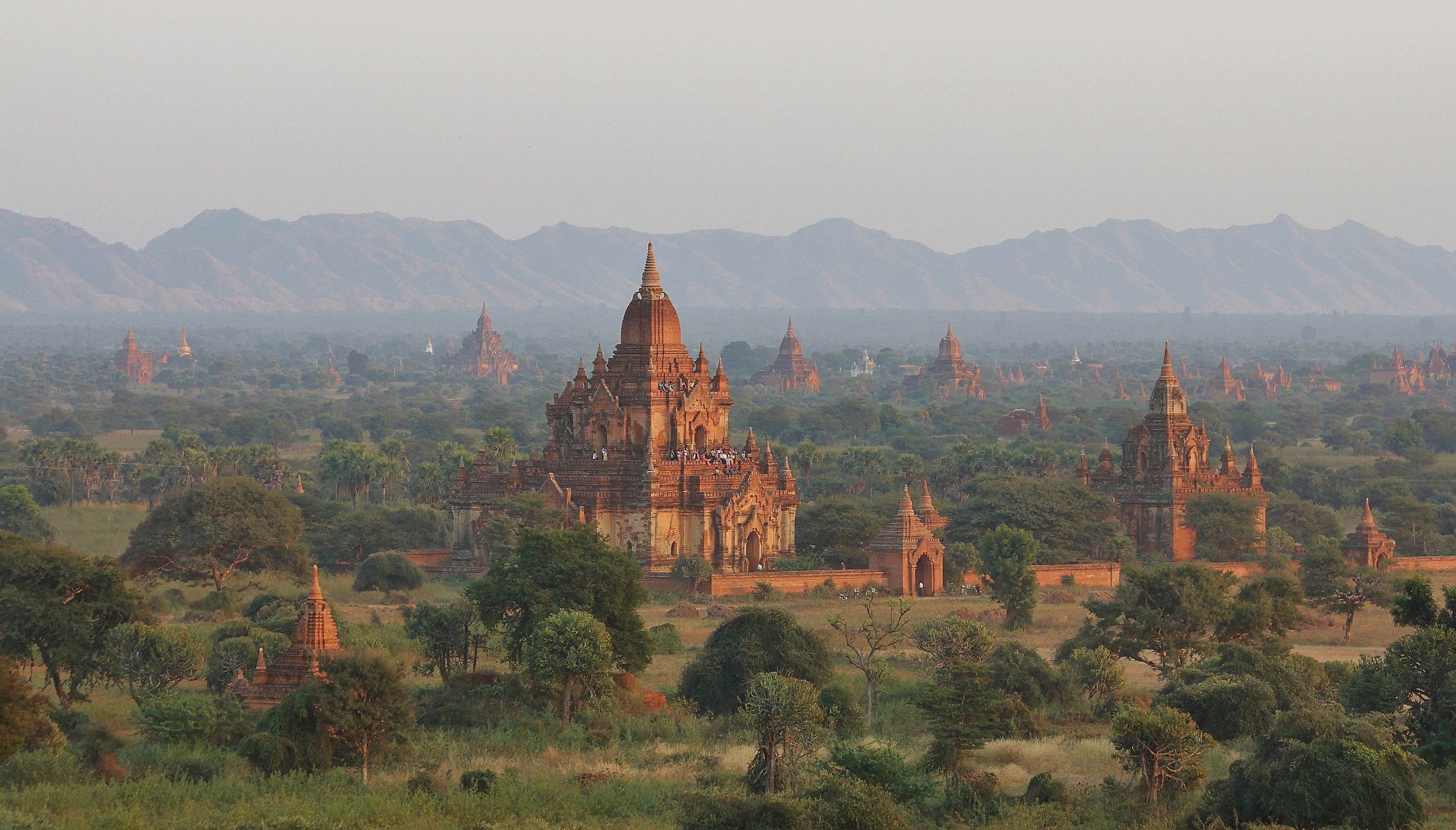 Tramonto a Bagan...