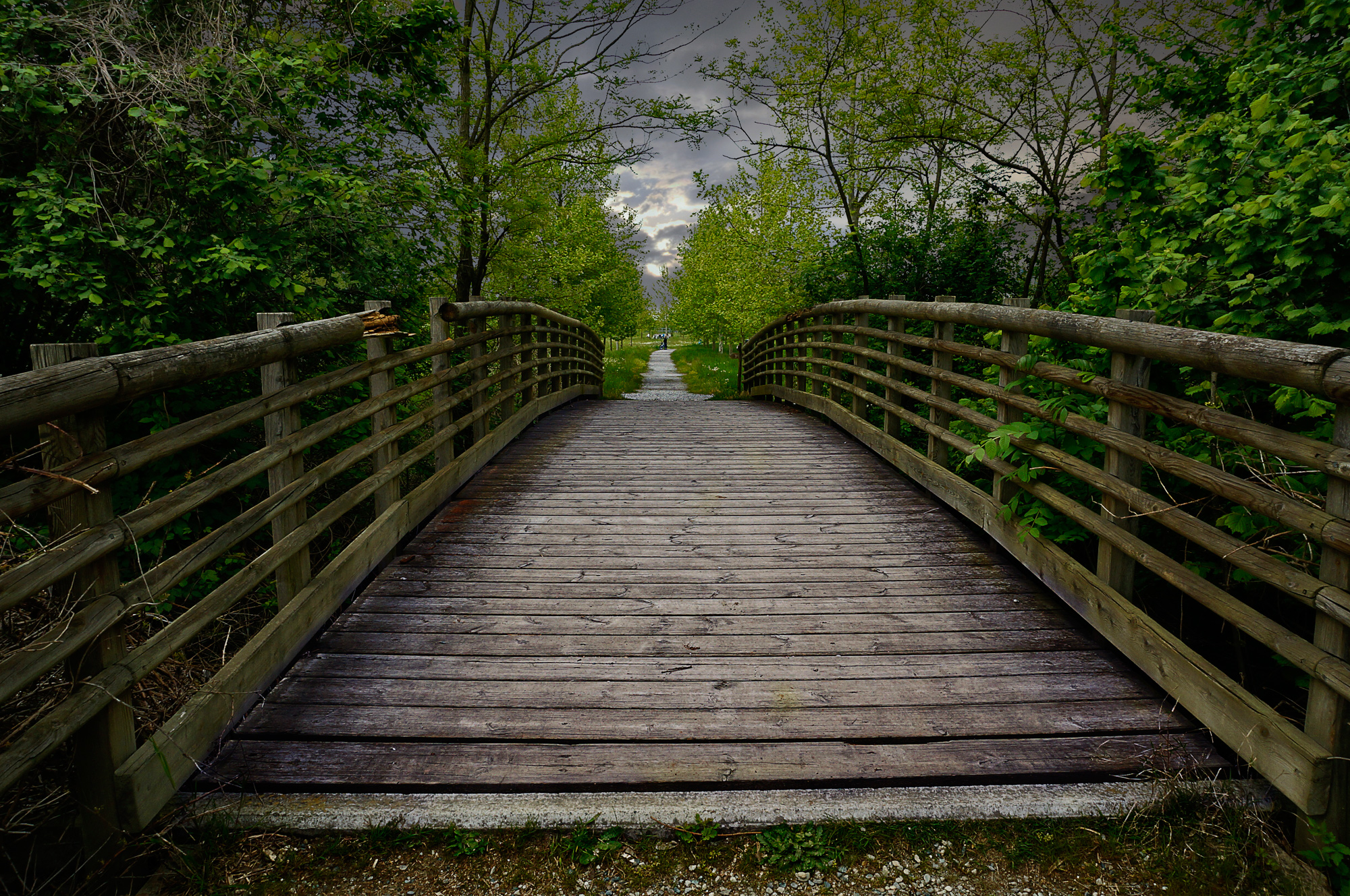 cross this bridge ......