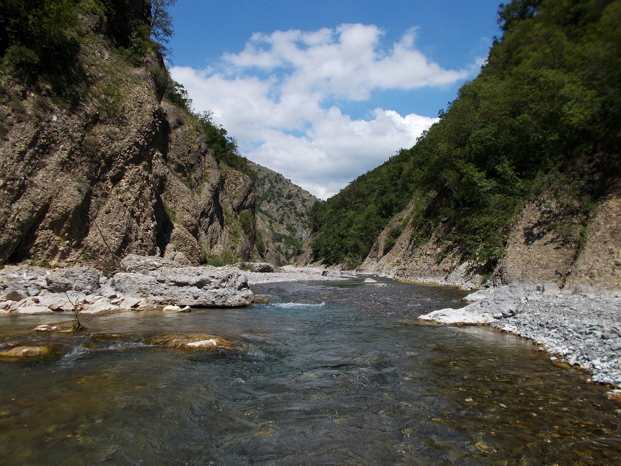Borbera river...
