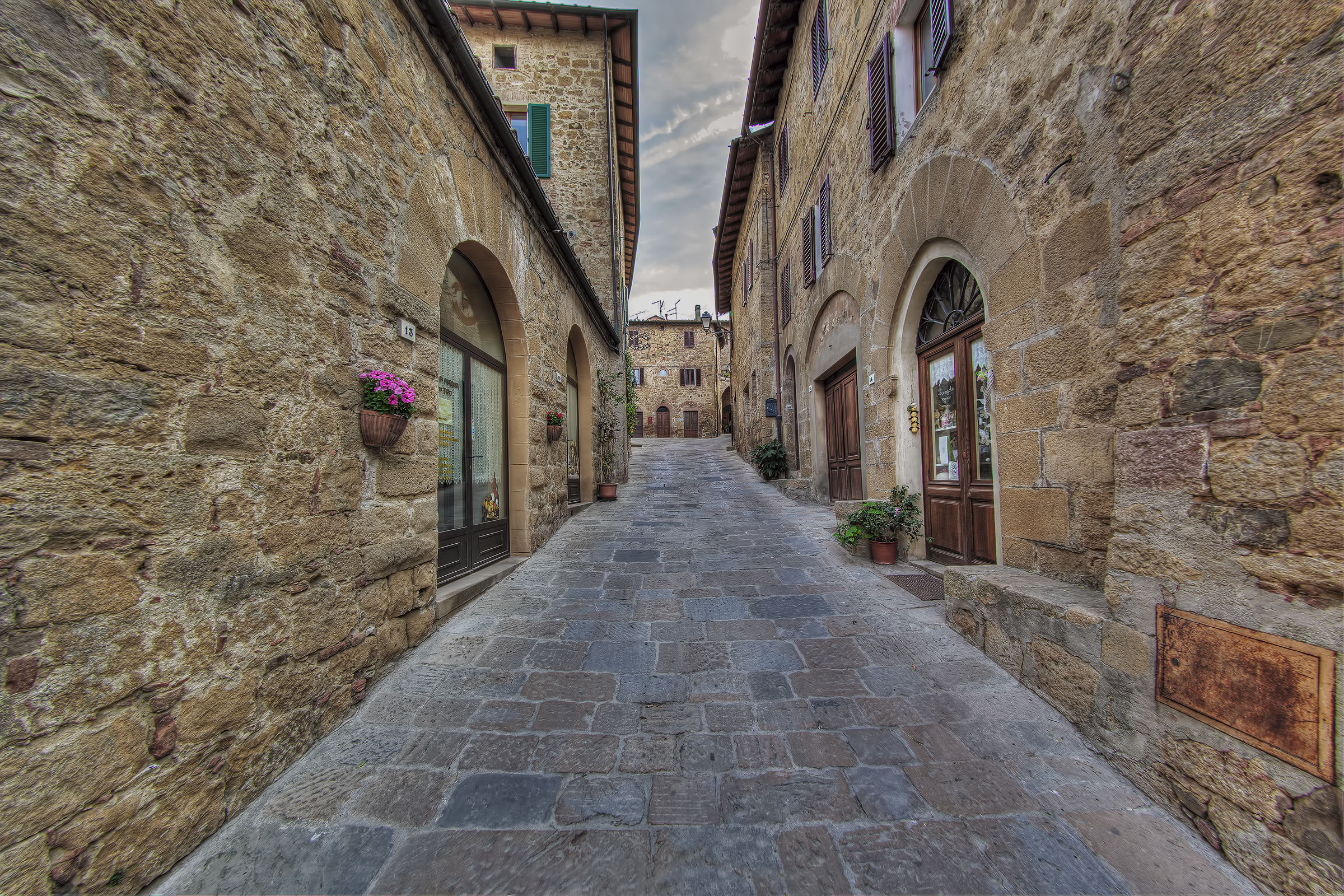 Alleys of the Val d'Orcia...