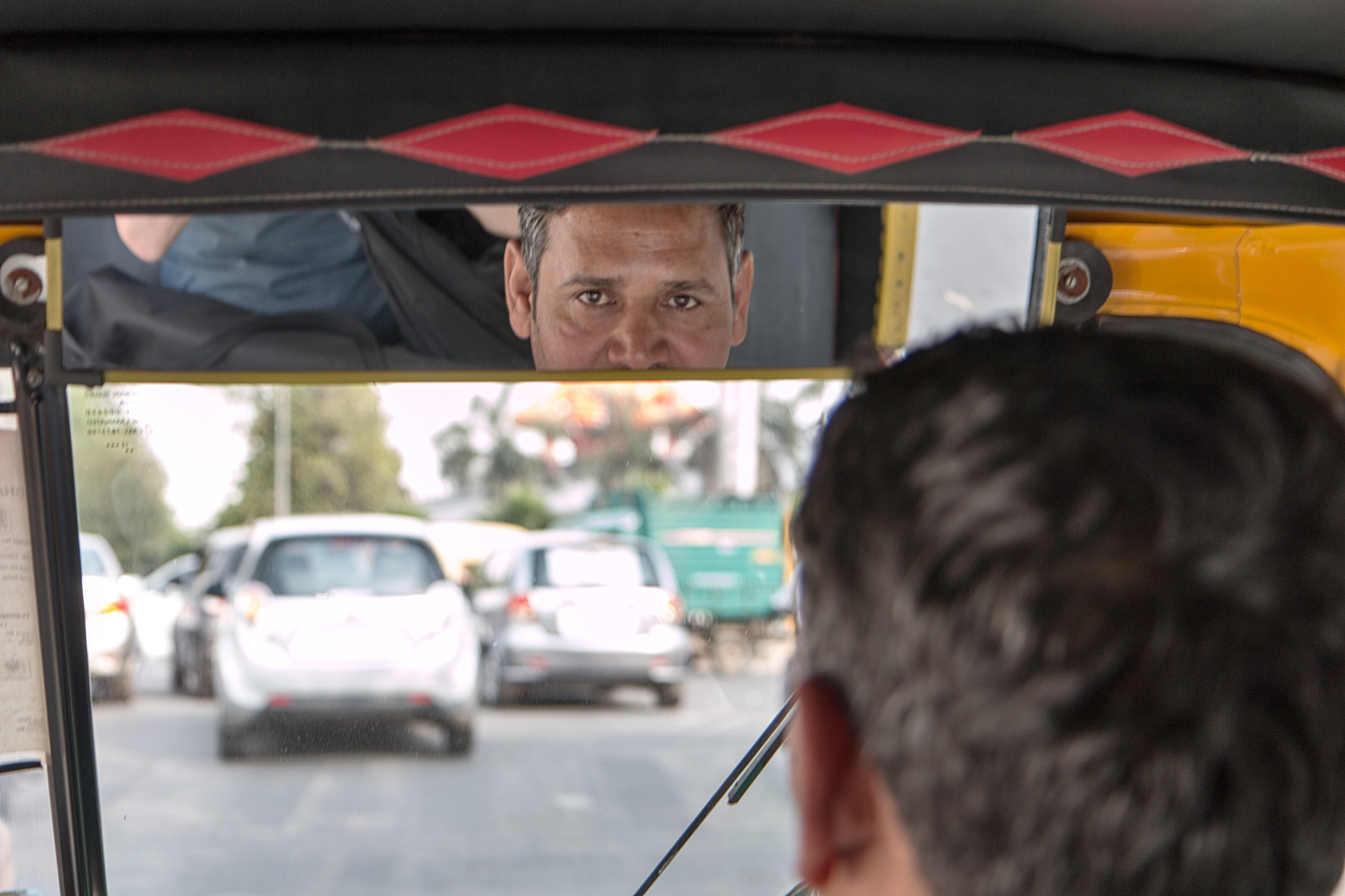 Rickshaw driver 2, 2014 Delhi....