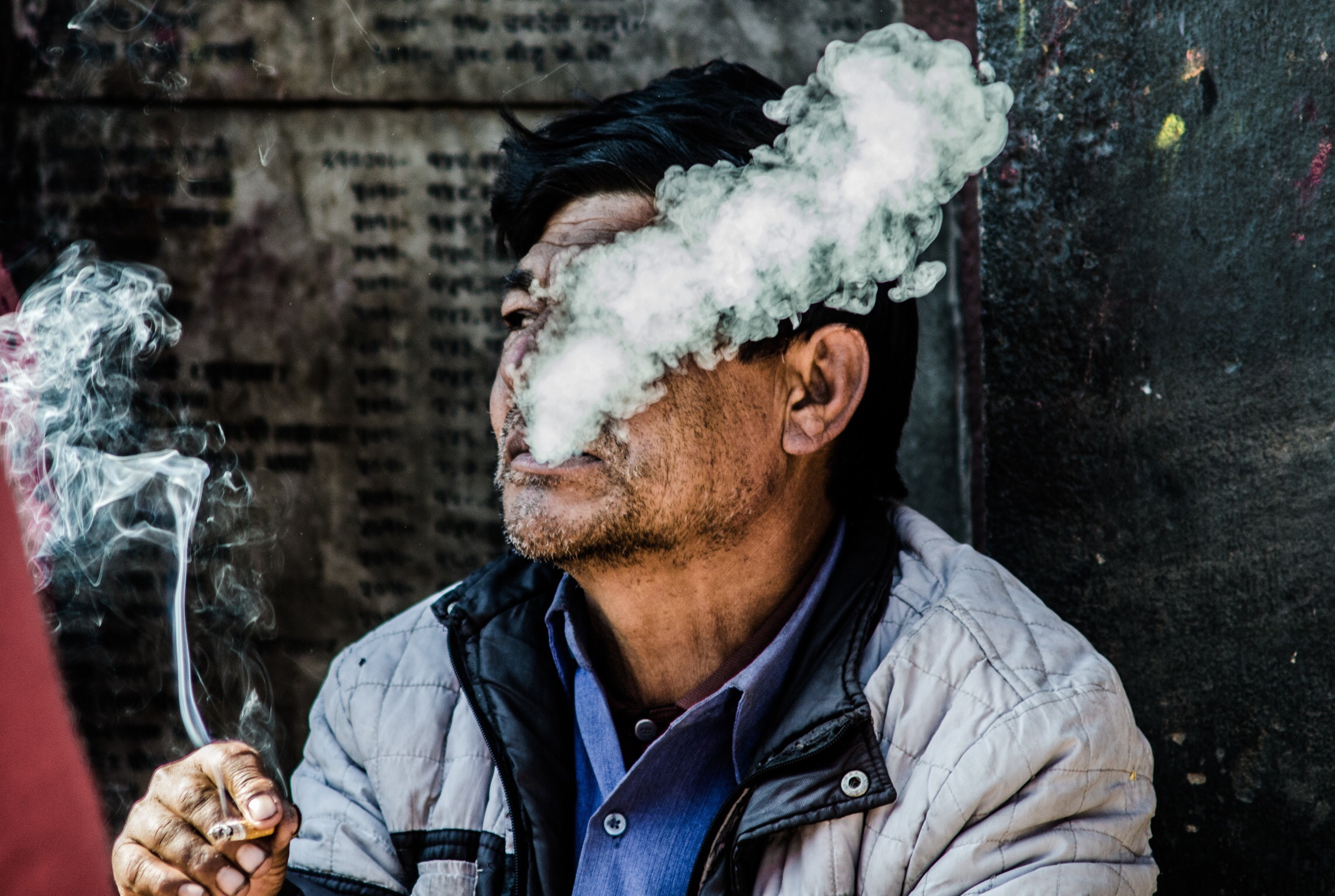 Fumatore nepalese...