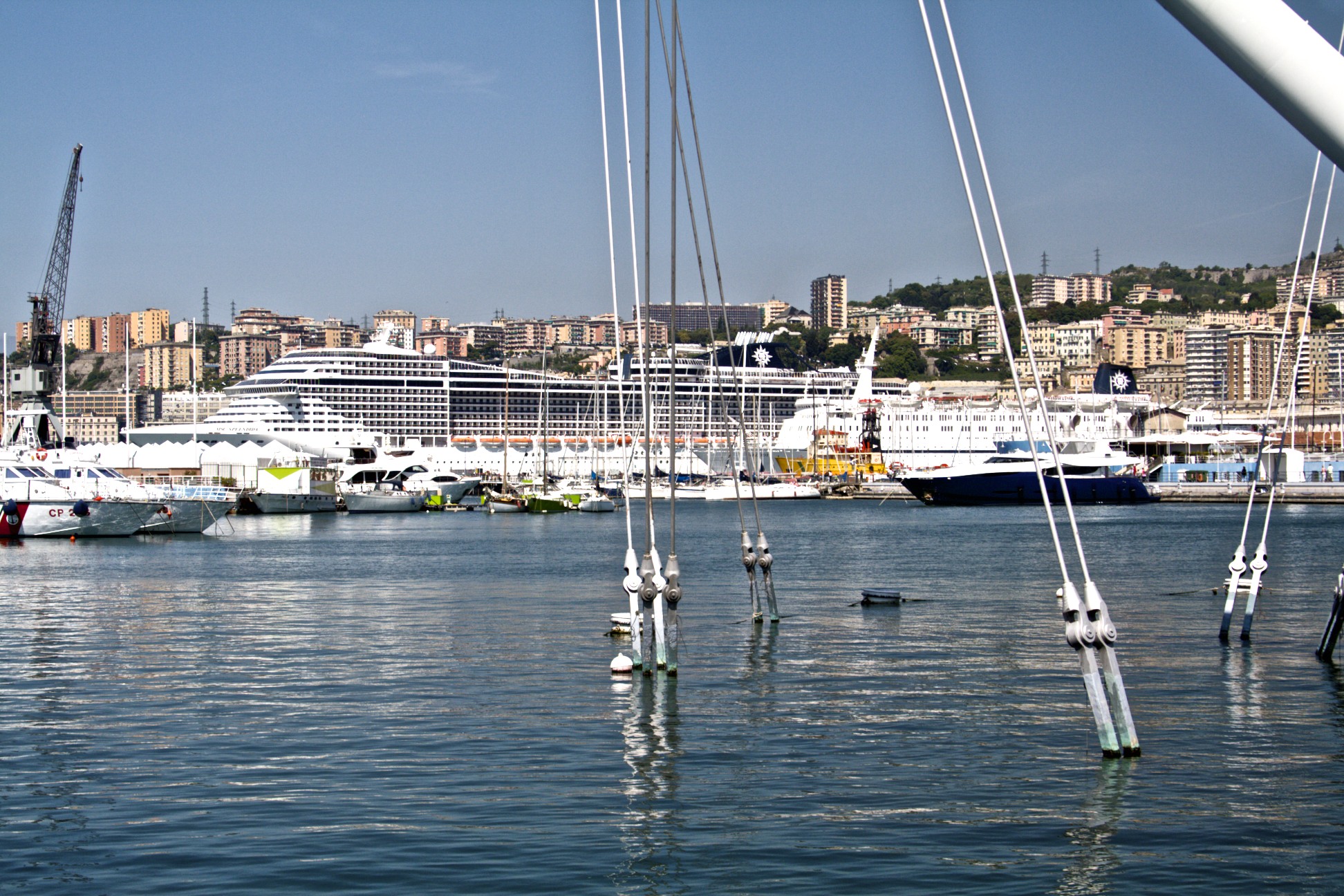 Porto Antico, panorama...