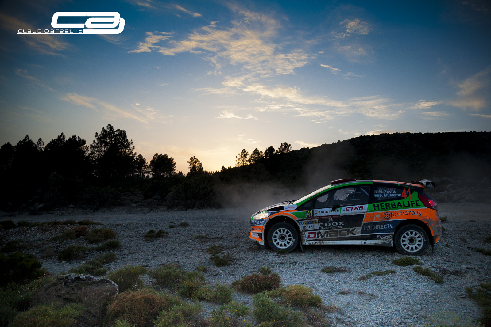 WRC Sunset...