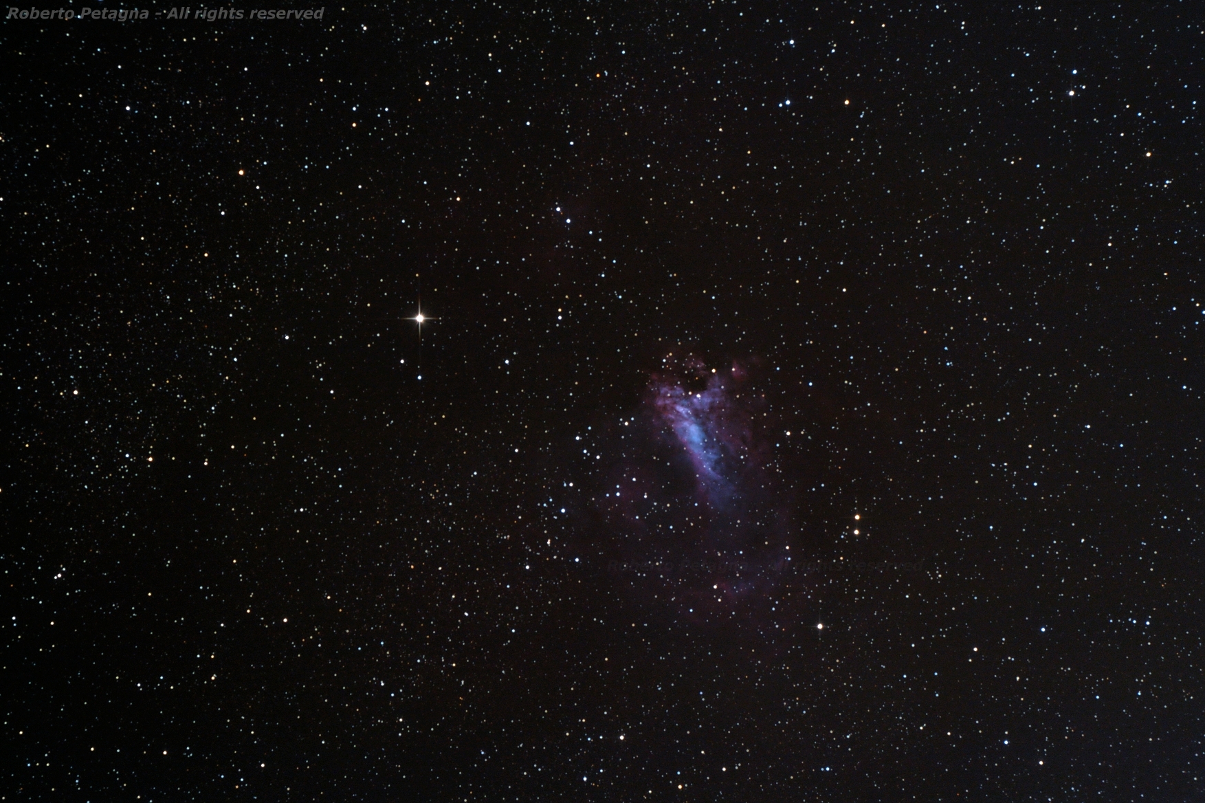 M17 Omega Nebula...