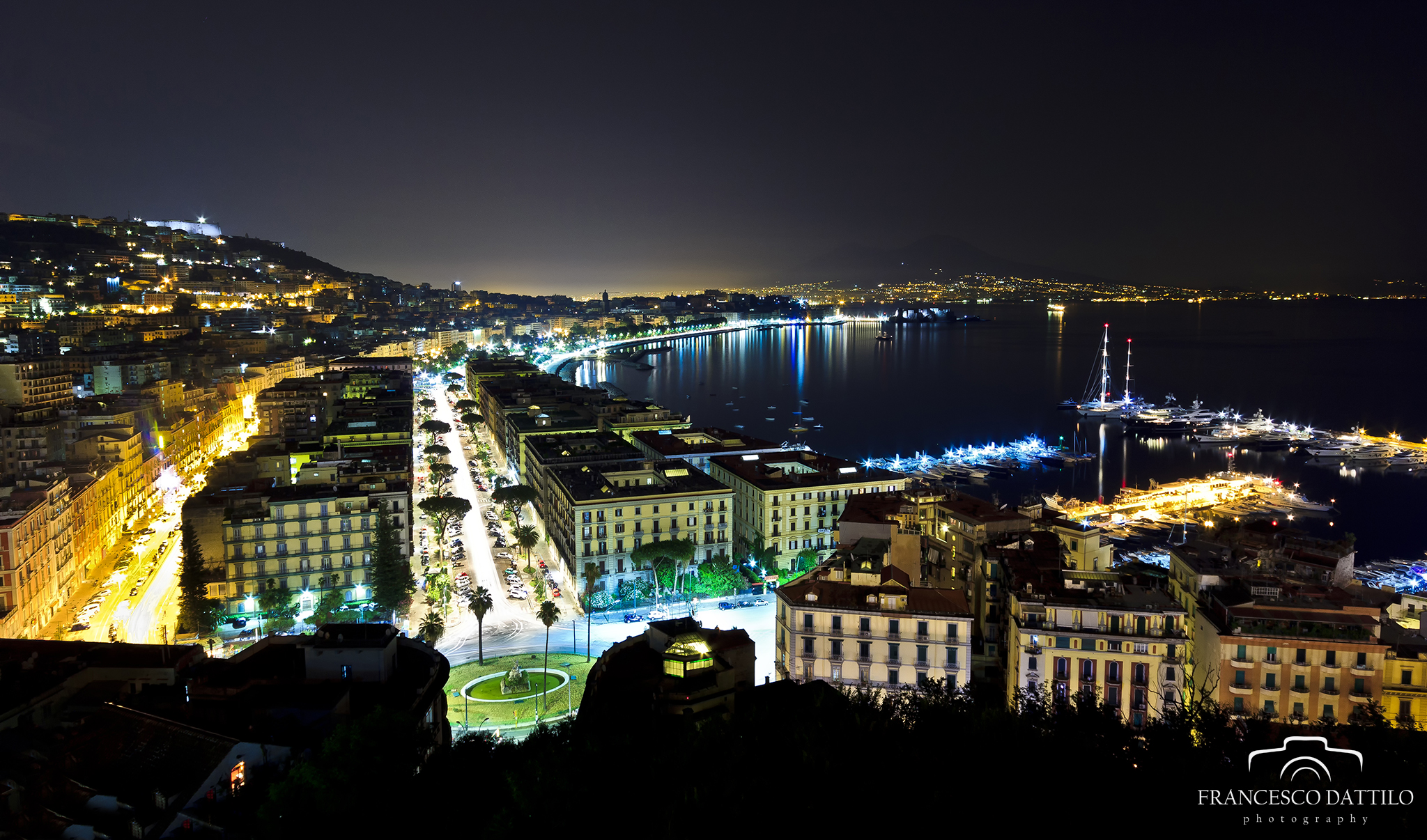 Naples in the night ......