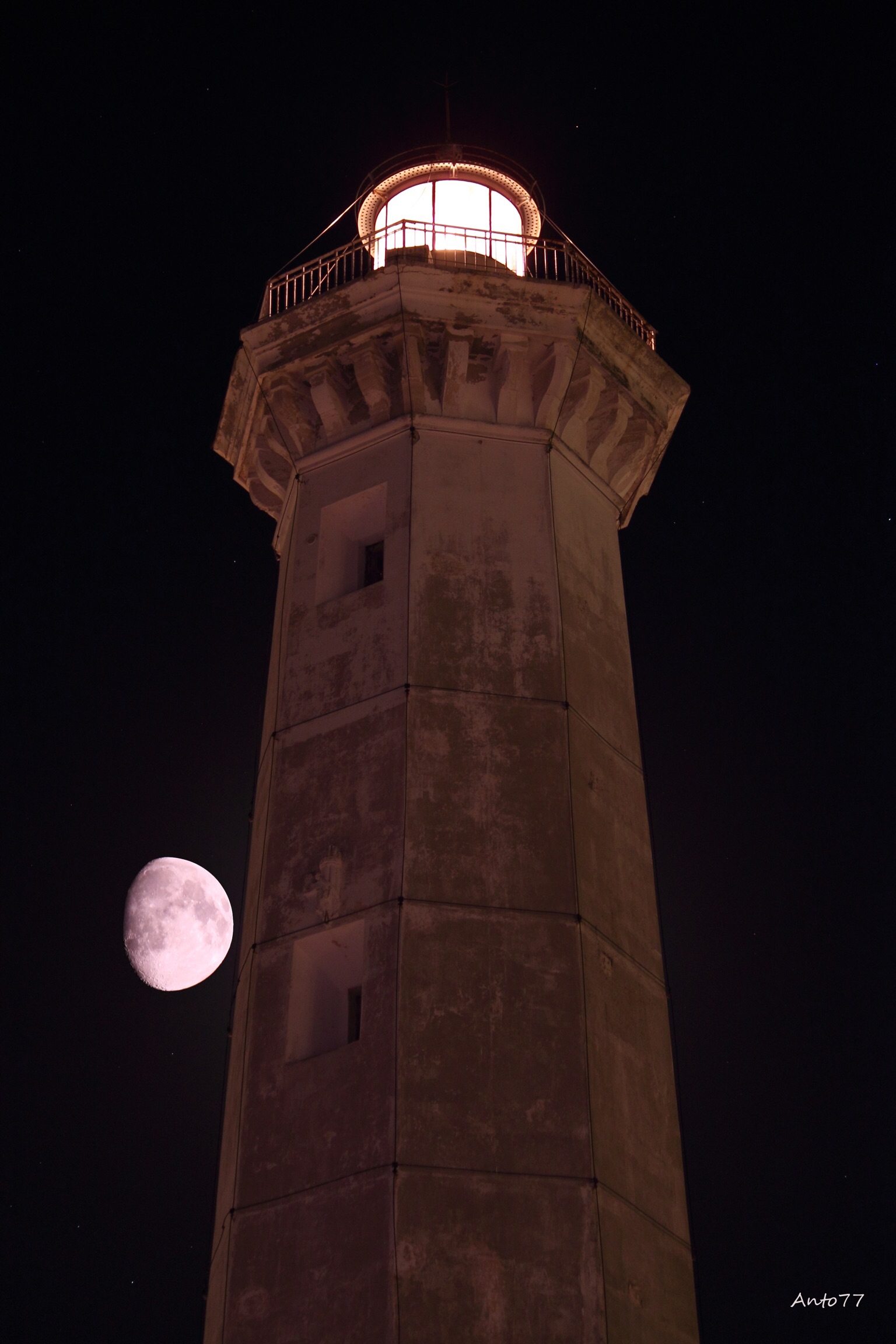 The Lighthouse and the Moon...