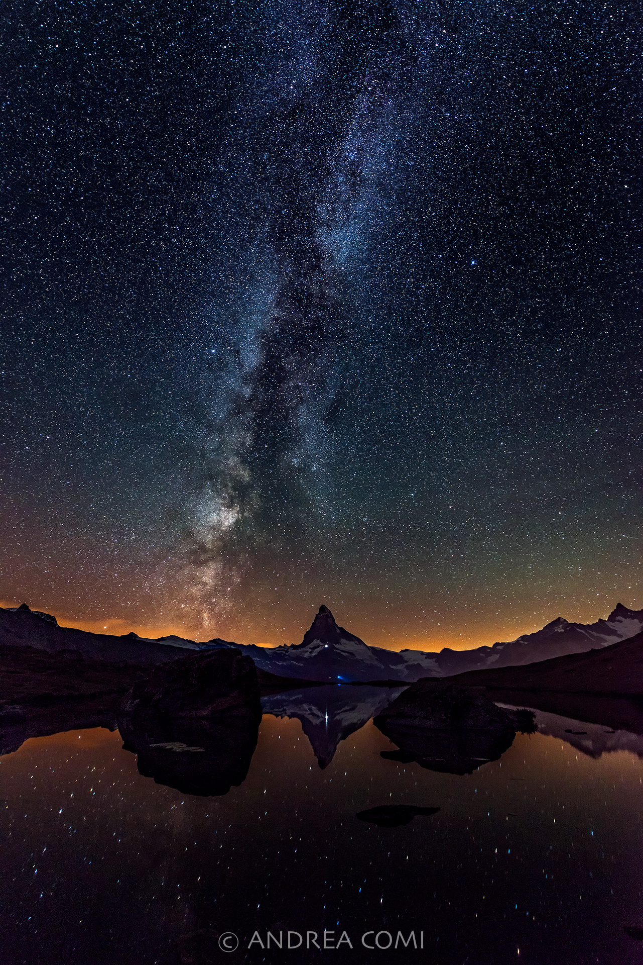 The Matterhorn and the Milky Way...