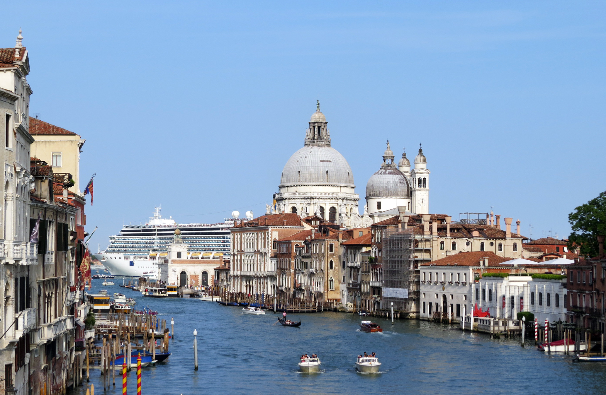 Grand Canal and ... Costa Cruises...