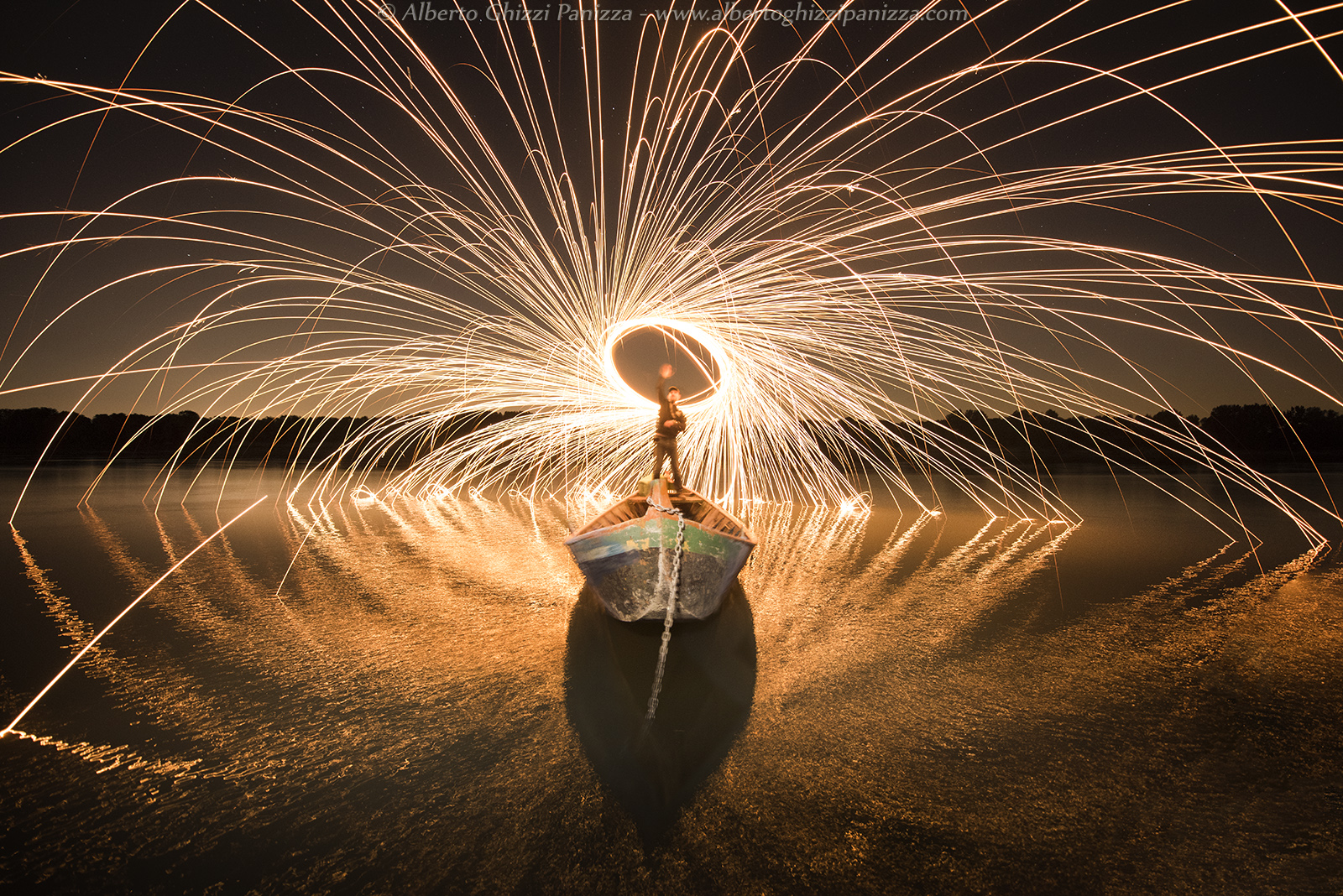 Steelwool on the big river...