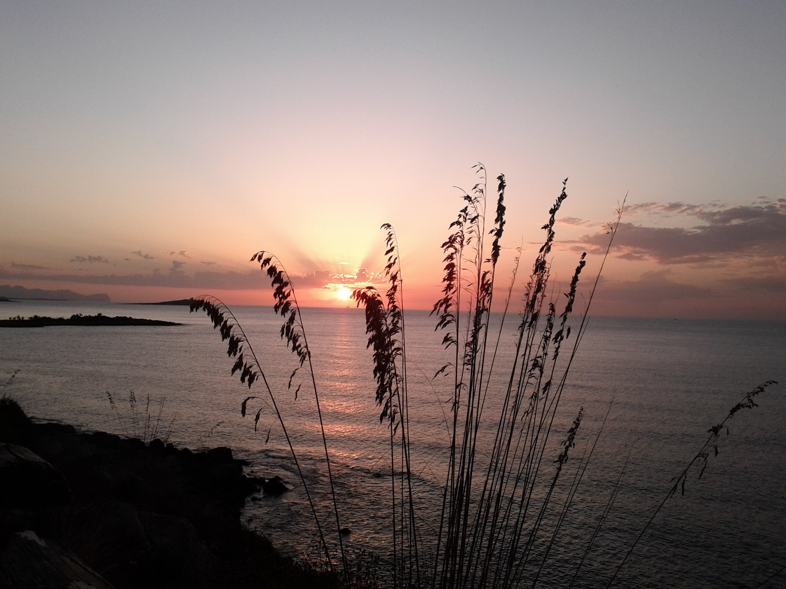 Sunset at Barcarello...