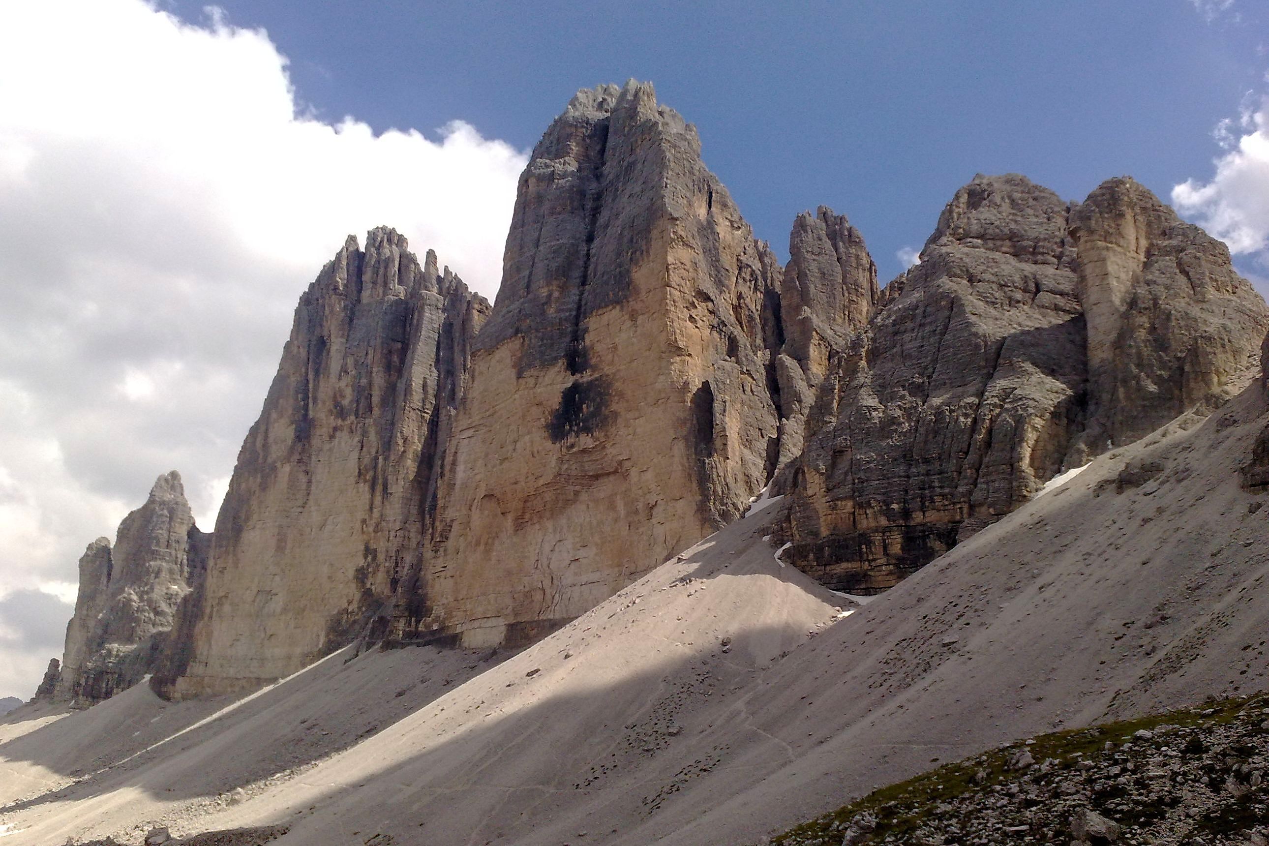 three peaks...