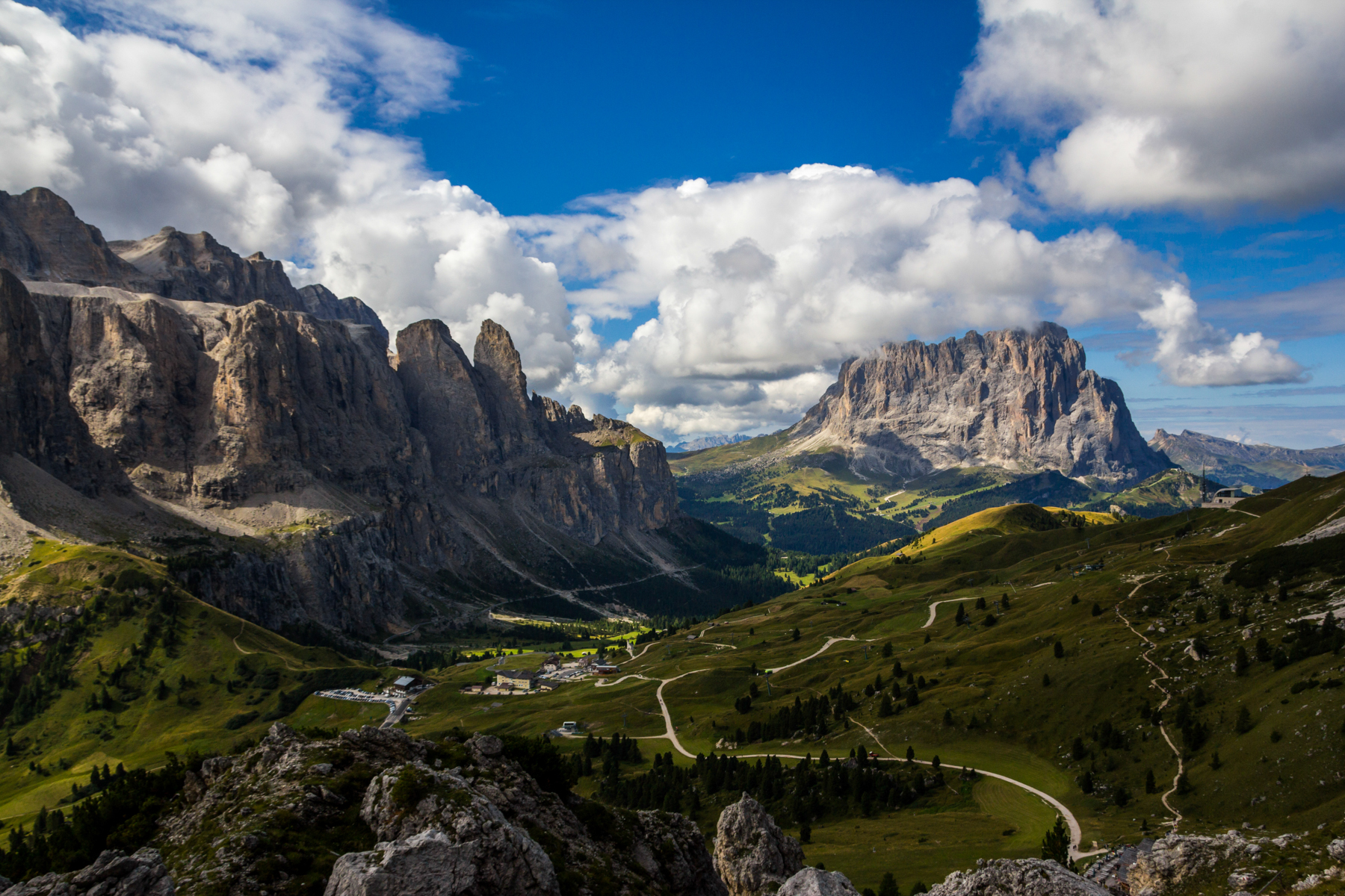 Sassolungo e Sella...