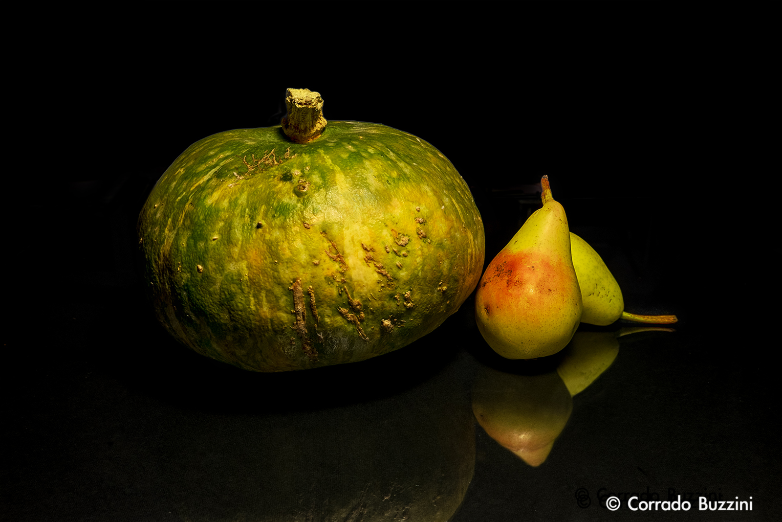 Pumpkin and pears...