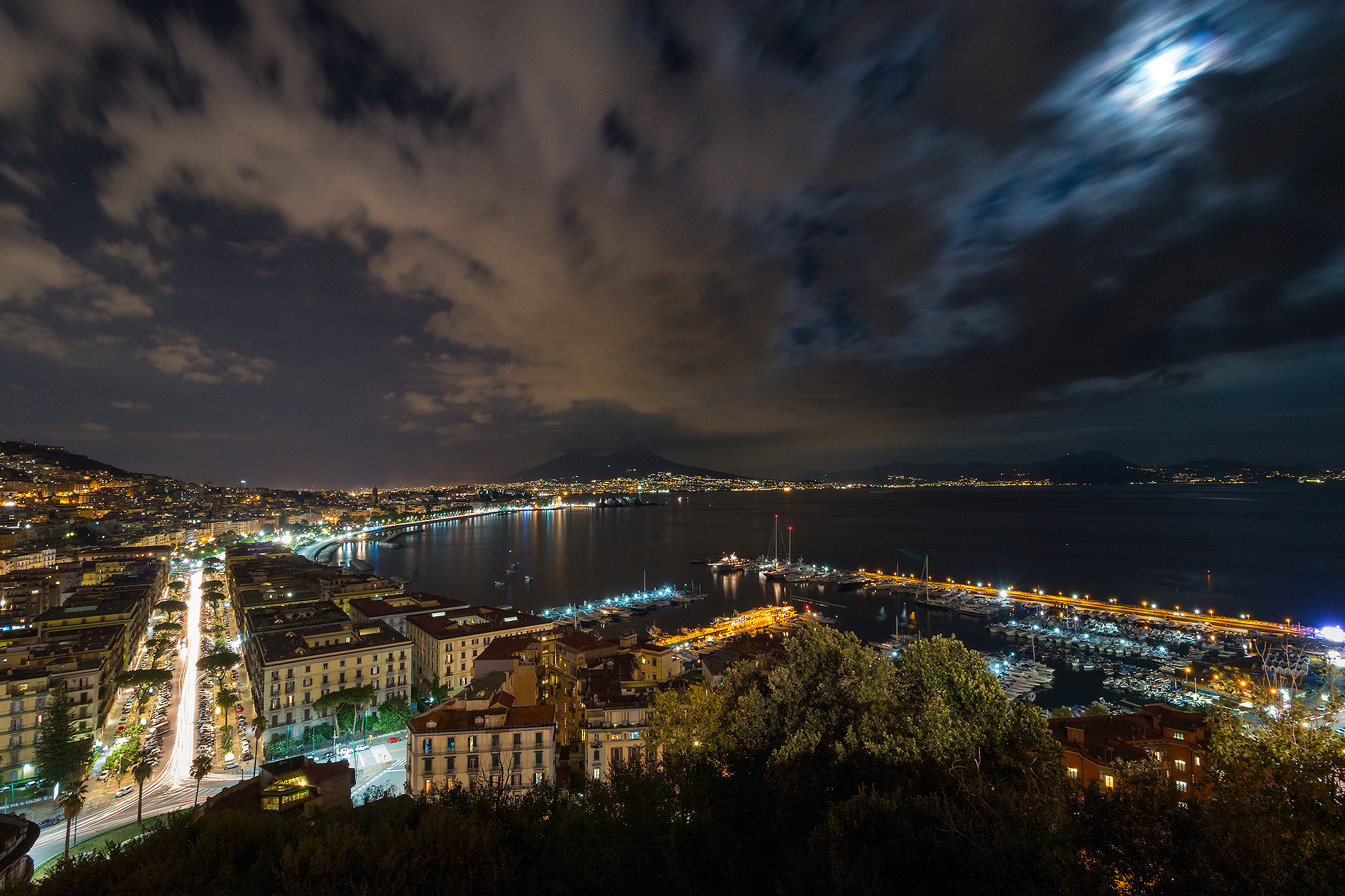 Naples by night...