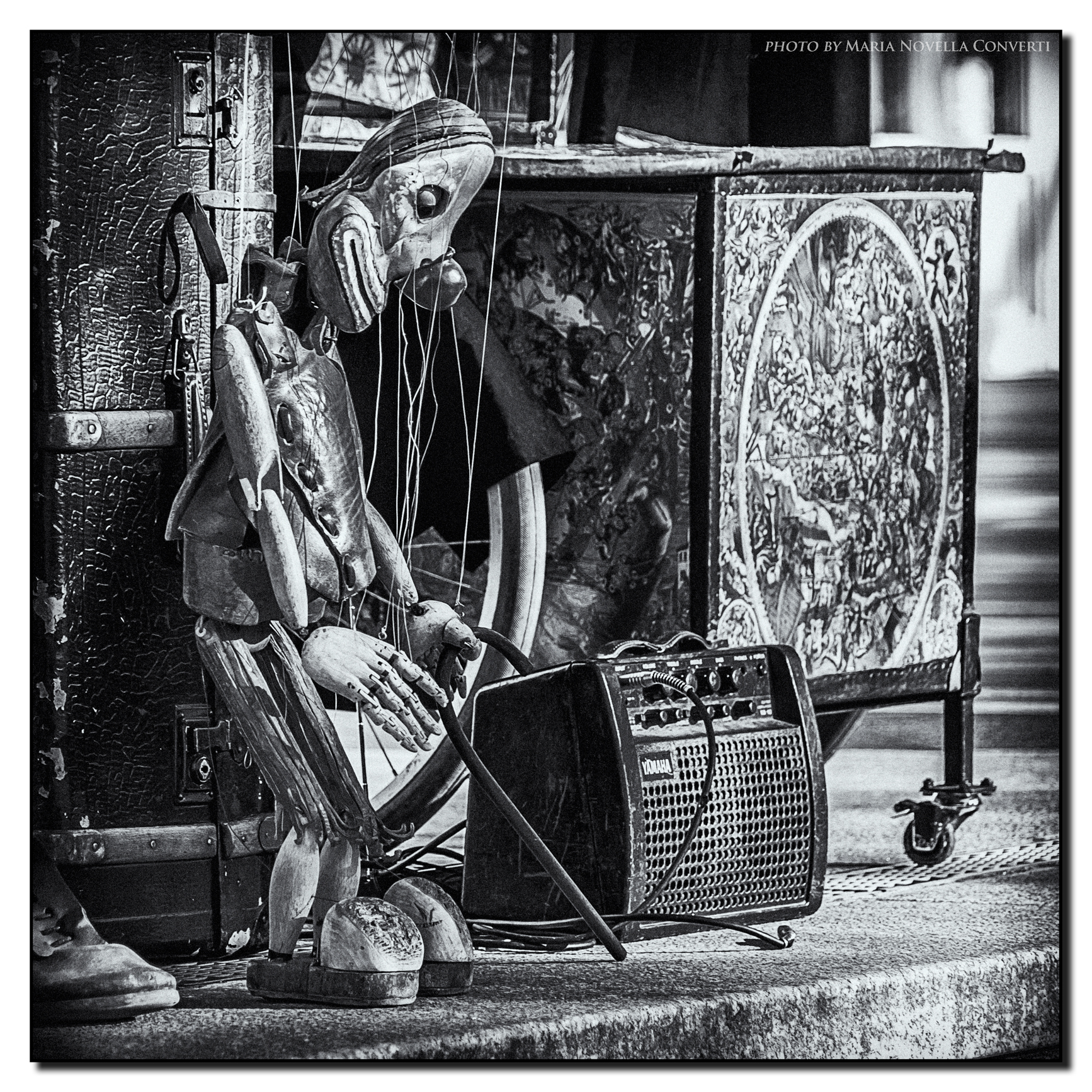 Street artist...