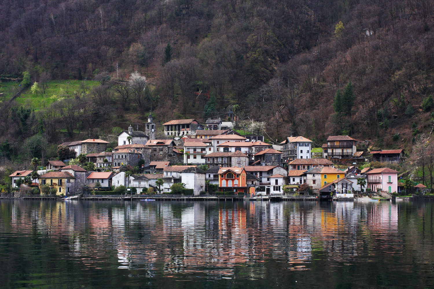 village on Lake Orta...